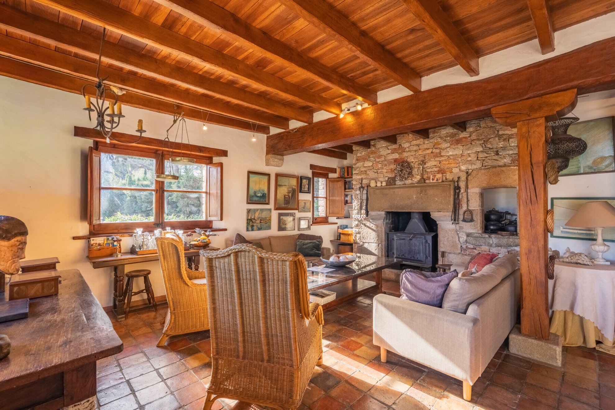  Unique property with sea views in Sa Riera, Begur - 物件實景