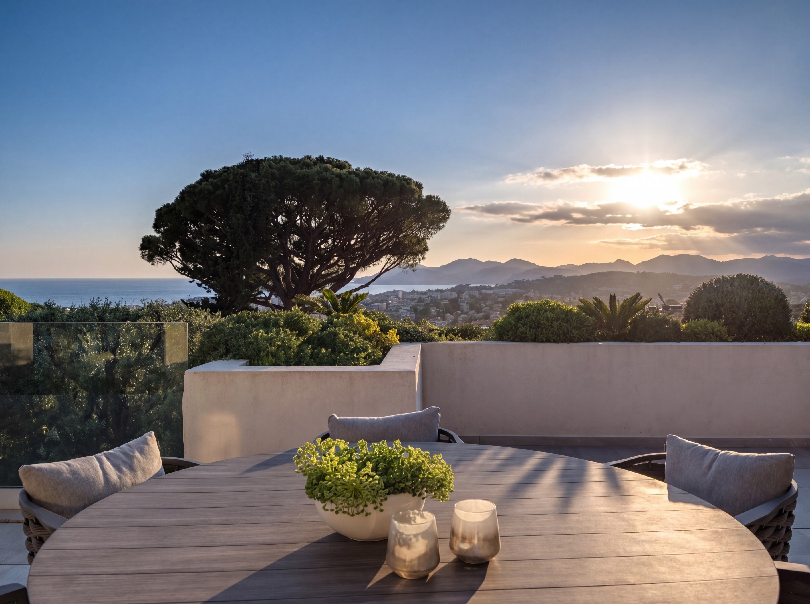  Contemporary villa with panoramic sea views in Le Cannet Victoria near Cannes - 物件實景