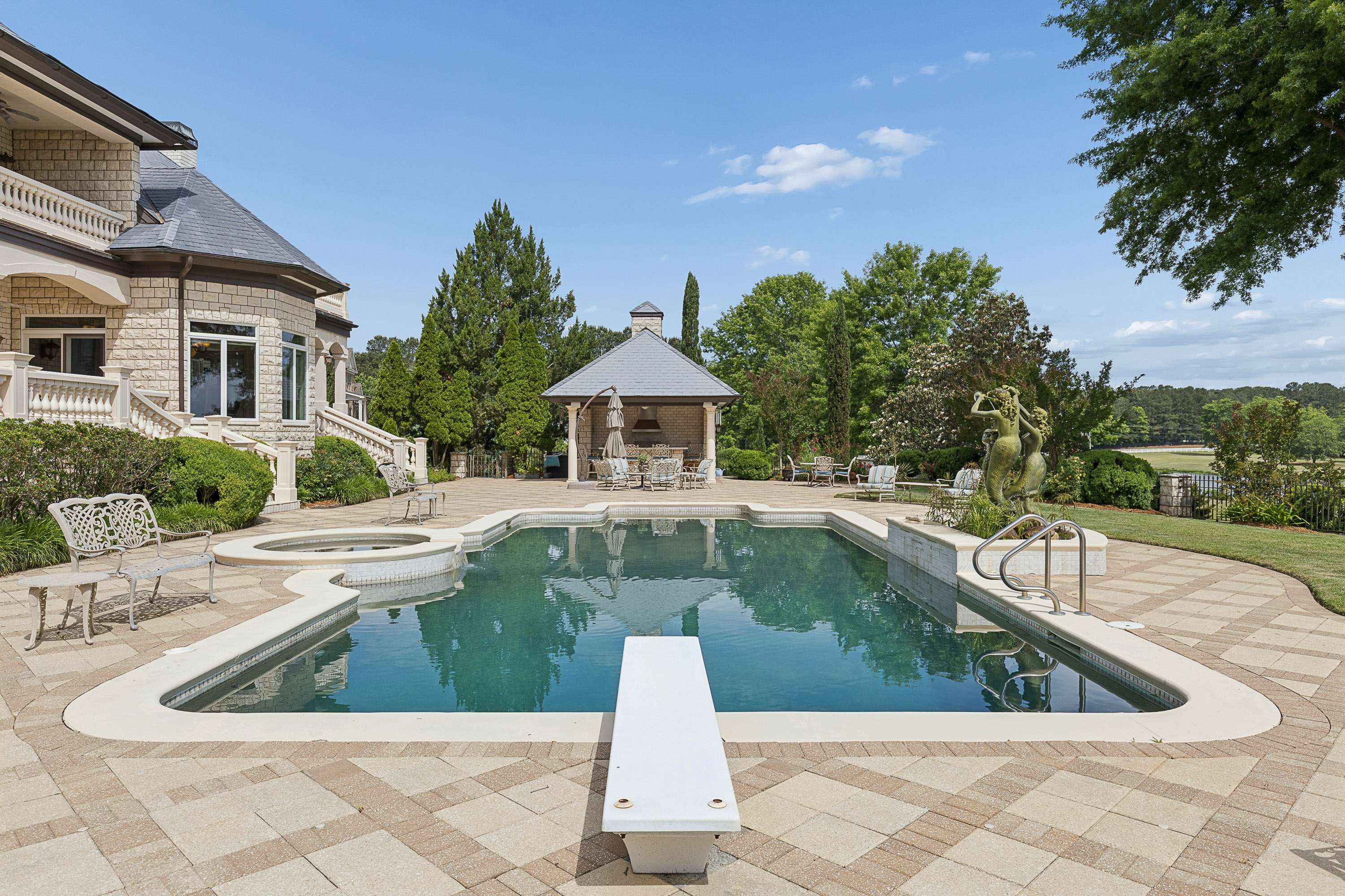  Mediterranean Limestone Estate of Rare Provenance in Whitewater Creek - 物件實景