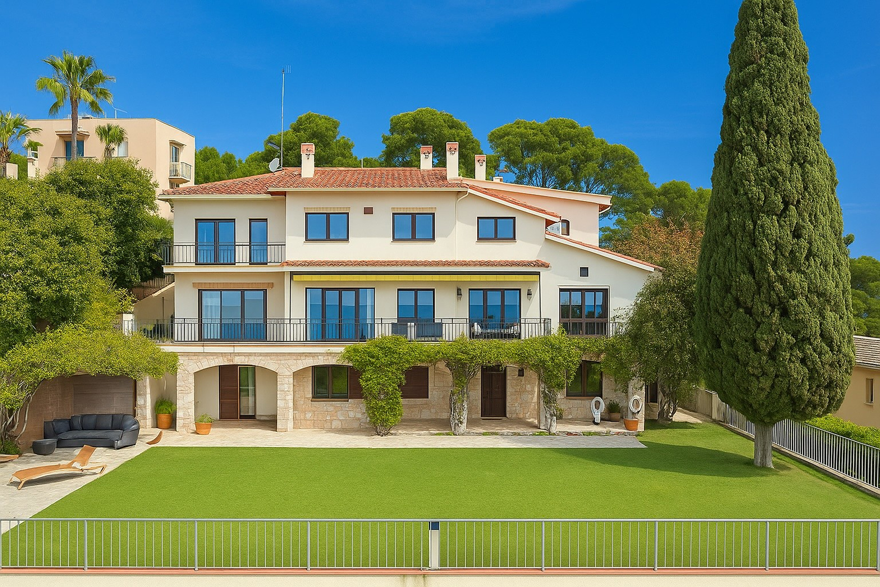  Villa with panoramic sea views in the prestigious area of Bellamar - 物件實景