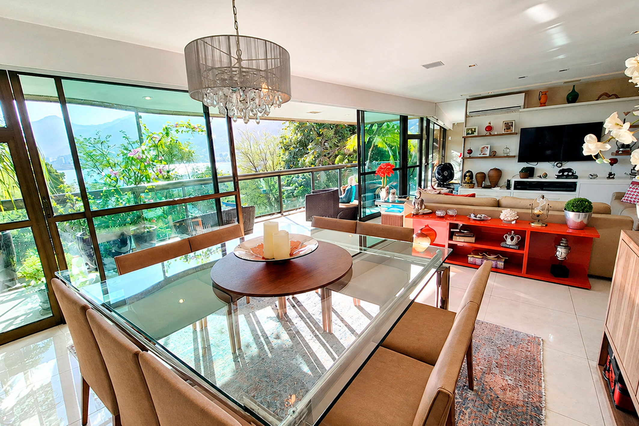  Renovated apartment with Lagoa views on Avenida Epitácio Pessoa - 物件實景