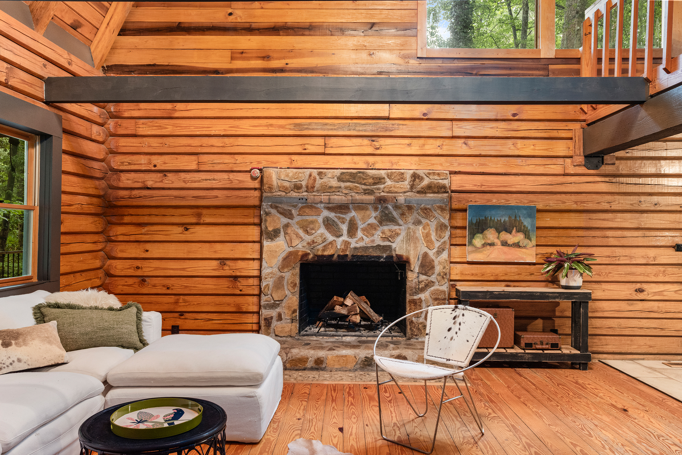  Charming, Private Cabin Overlooking Lake Coweta - 物件實景