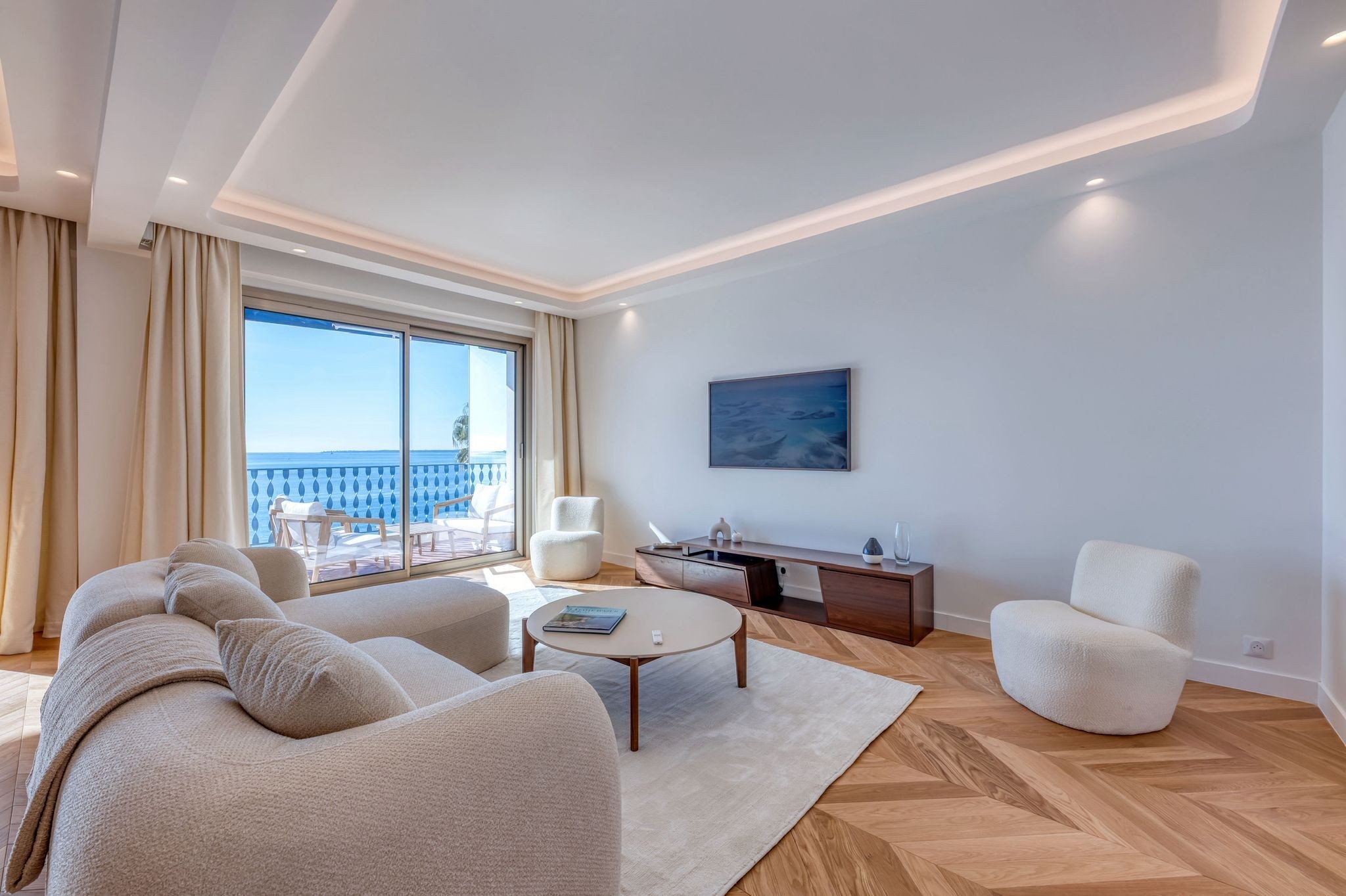  Luxury seafront apartment with panoramic views in Juan-les-Pins - 物件實景