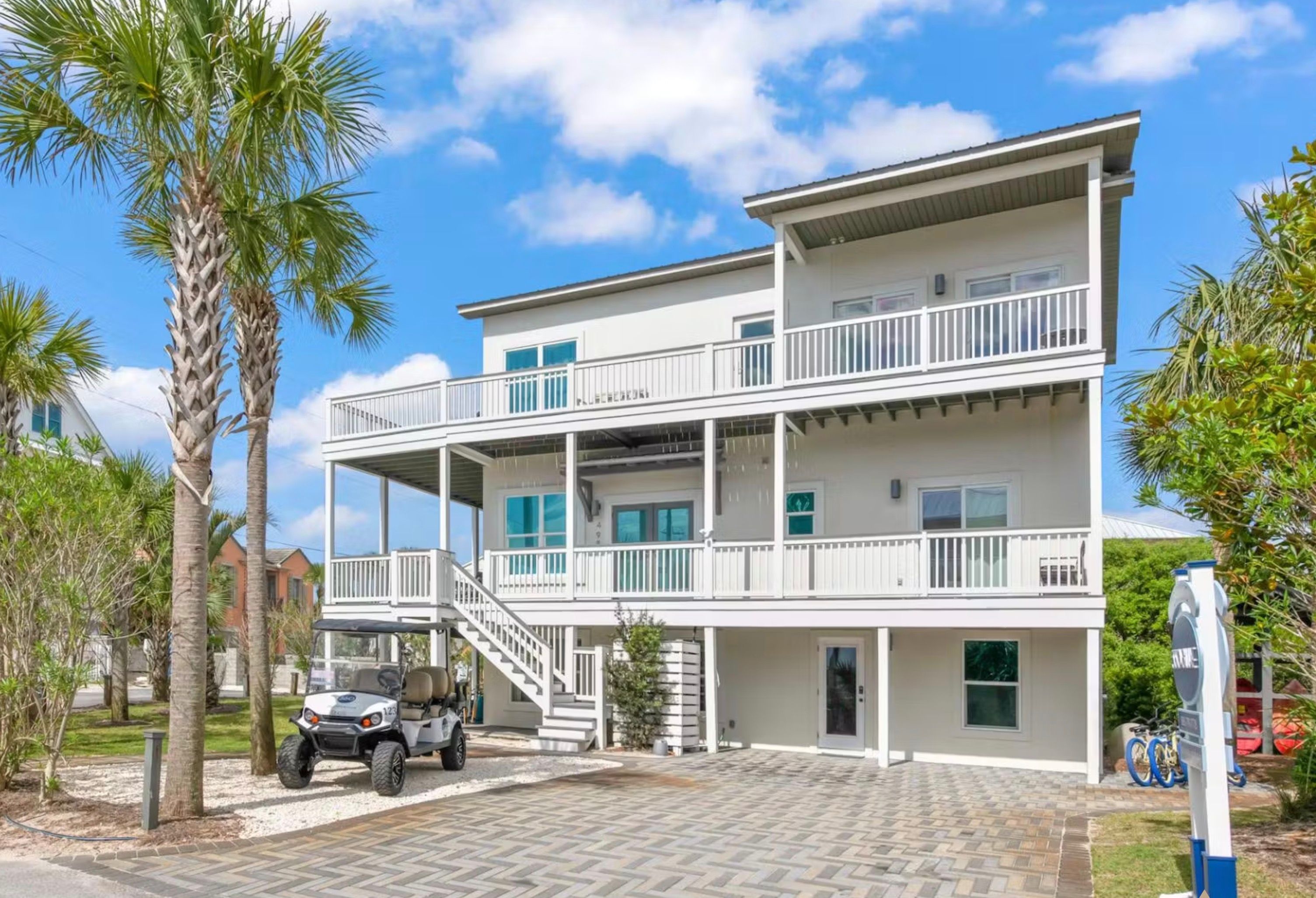  Multi-Generational Beach House With Gulf- And Dune-Lake Views Steps From Sands - 物件實景