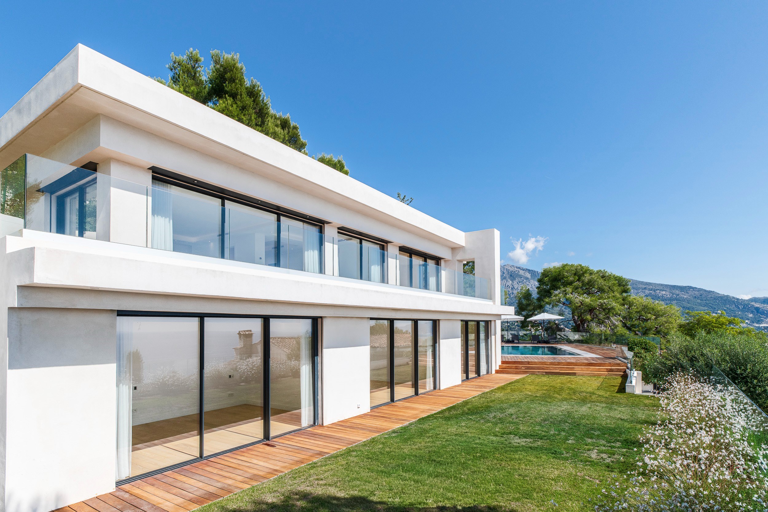  Roquebrune-Cap-Martin luxury new villa with pool and sea view - 物件實景