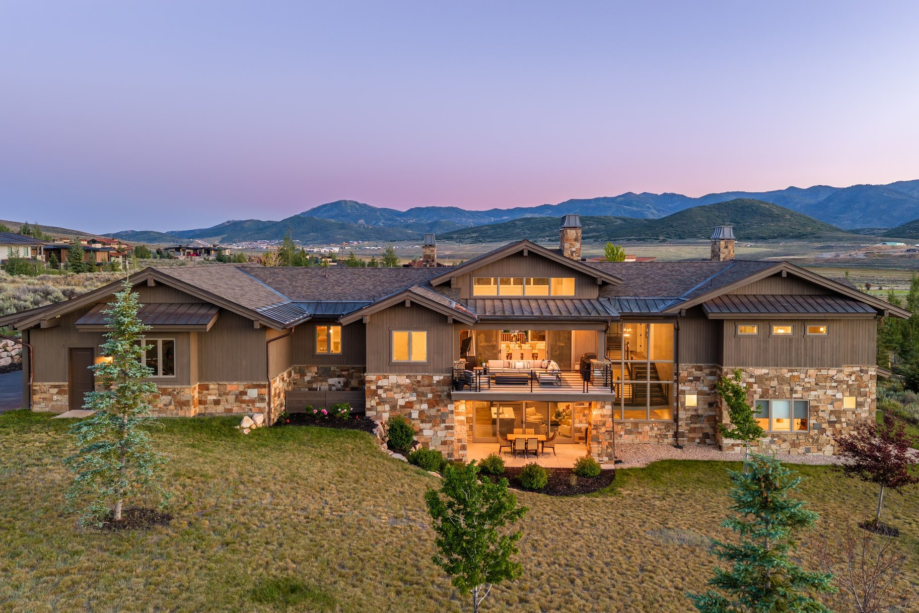  Stunning Promontory Estate with Golf and Ski Views - 物件實景