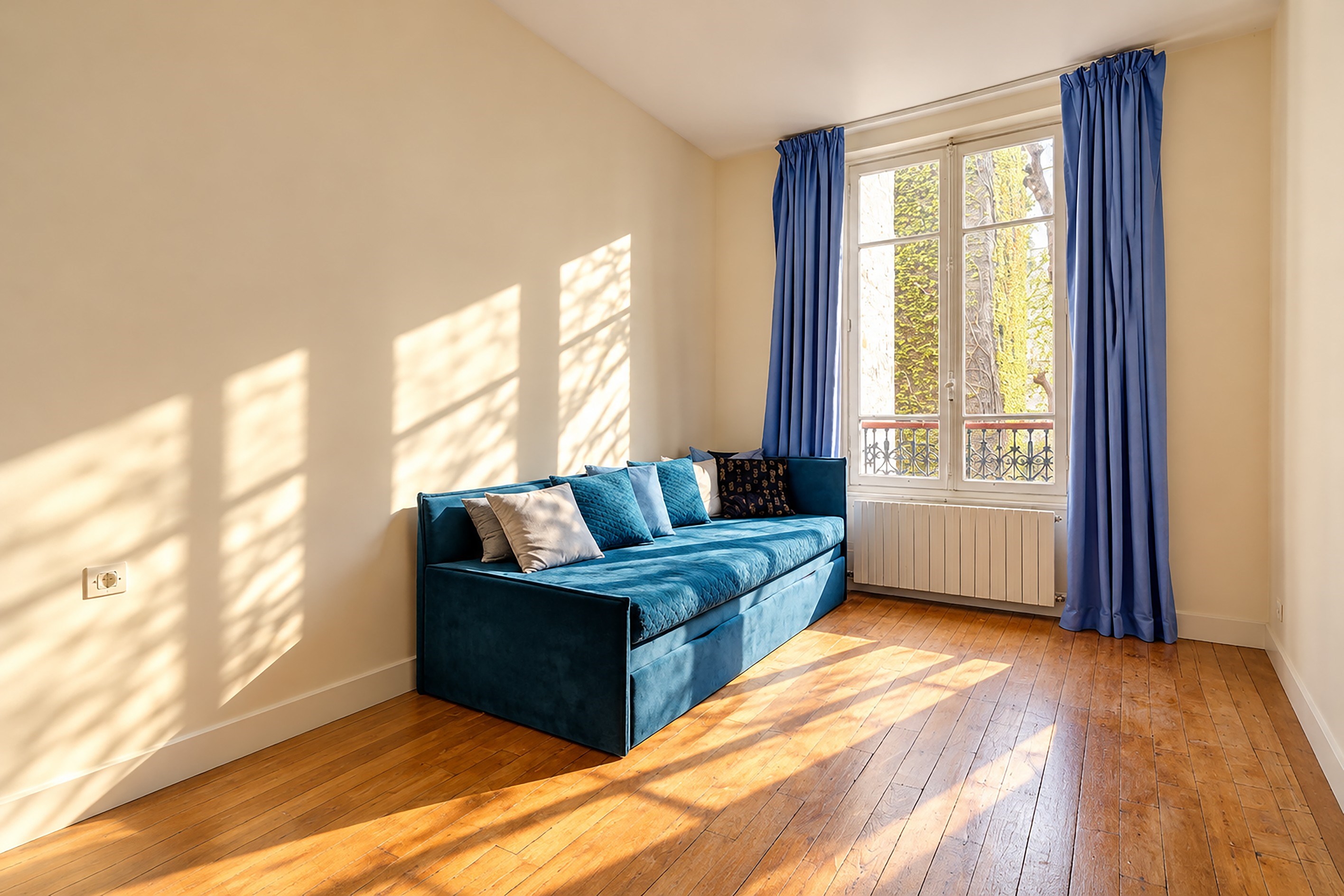  PARIS XVI, Passy, Garden view, 4 bedrooms, balcony - 物件實景