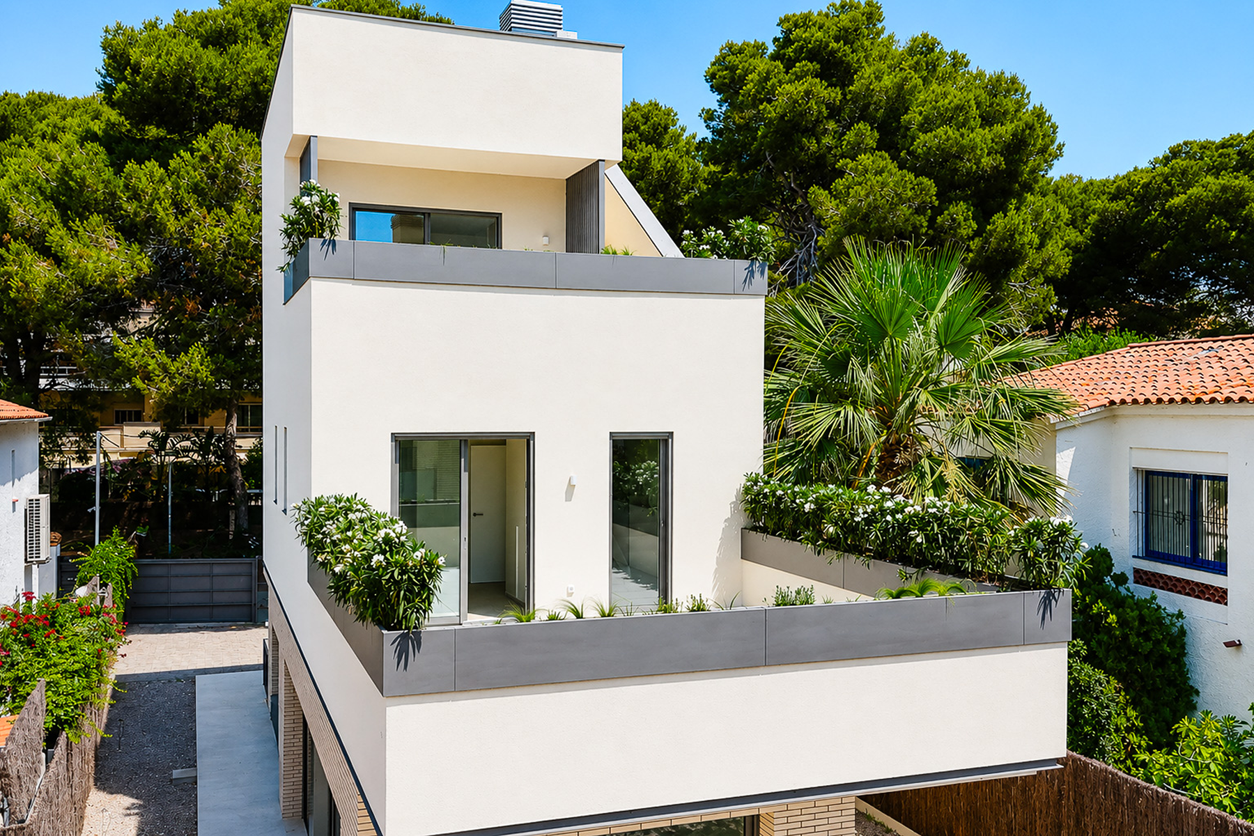  Spectacular luxury 4-bedroom new build villa in Vinyet, Sitges - 物件實景