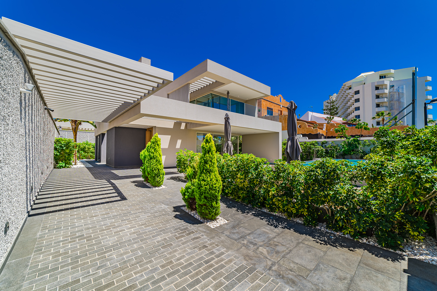  Contemporary villa with sea views in the South of Tenerife - 物件實景