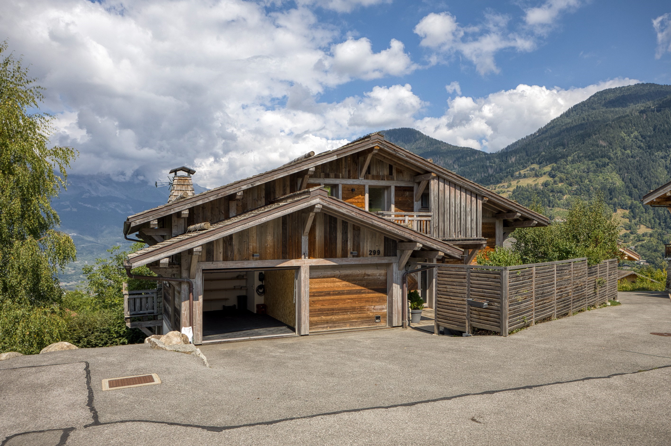  Chalet Éminence - Panoramic view in Saint-Gervais-les-Bains - 物件實景