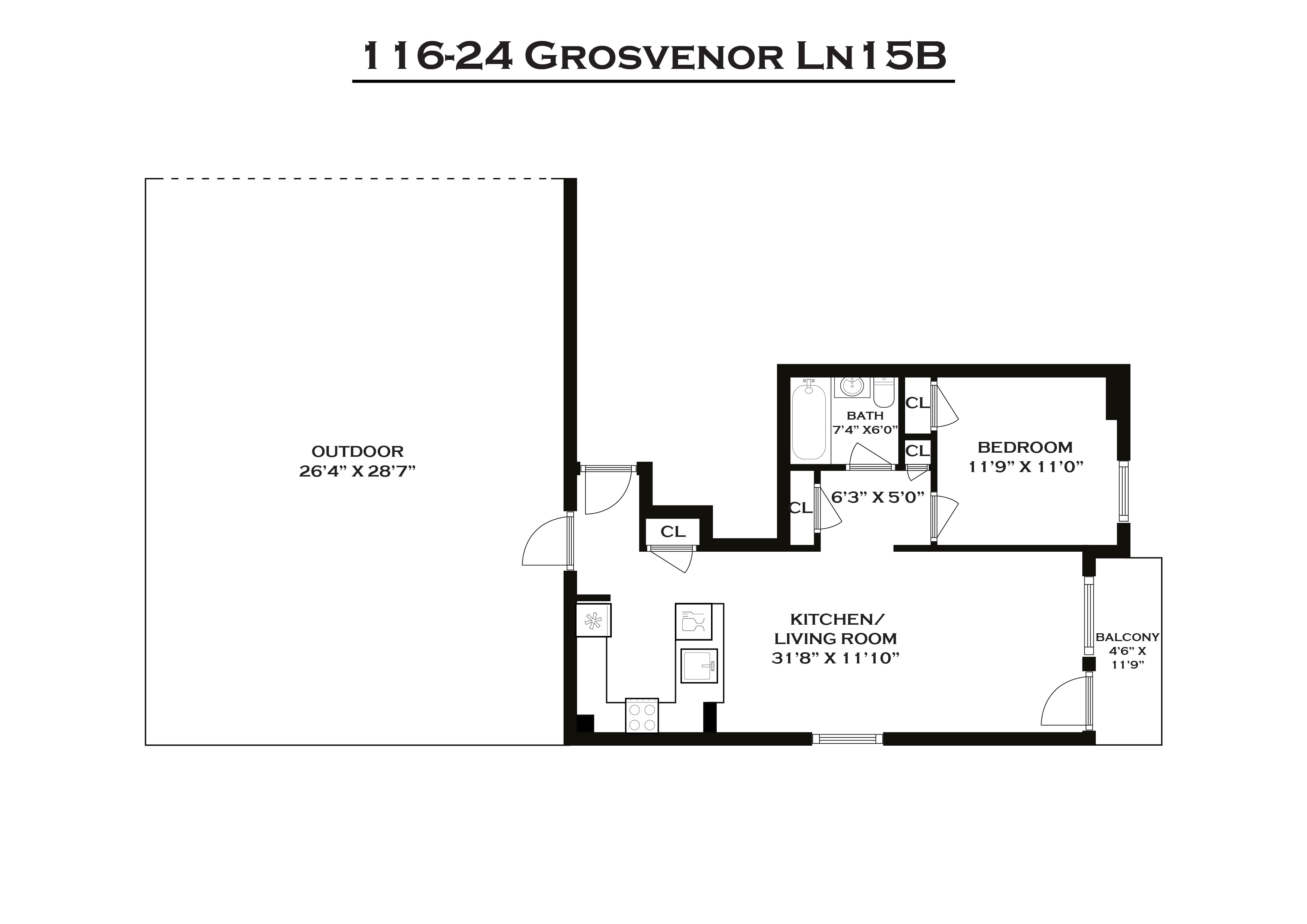  11624 Grosvenor Lane #15B, Kew Gardens, NY, 11418 - 物件實景