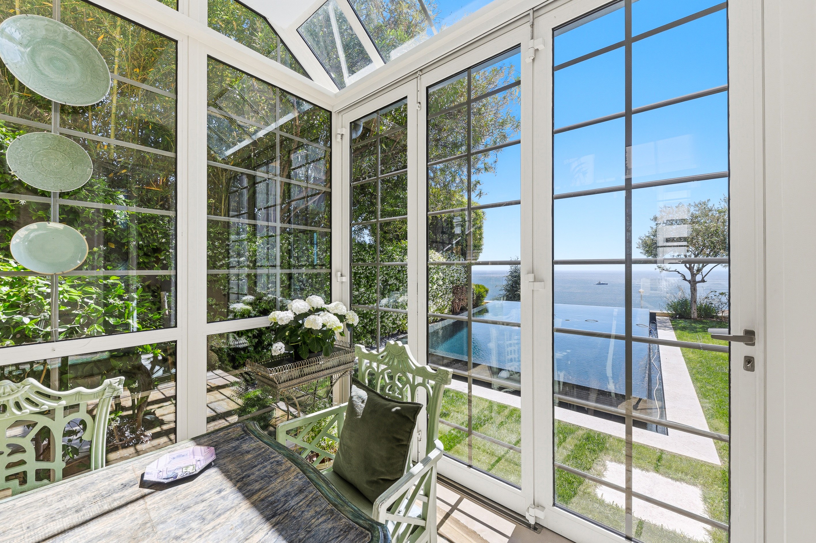  Beaulieu-sur-Mer villa Belle Époque avec vue mer panoramique et piscine à débor… - 物件實景
