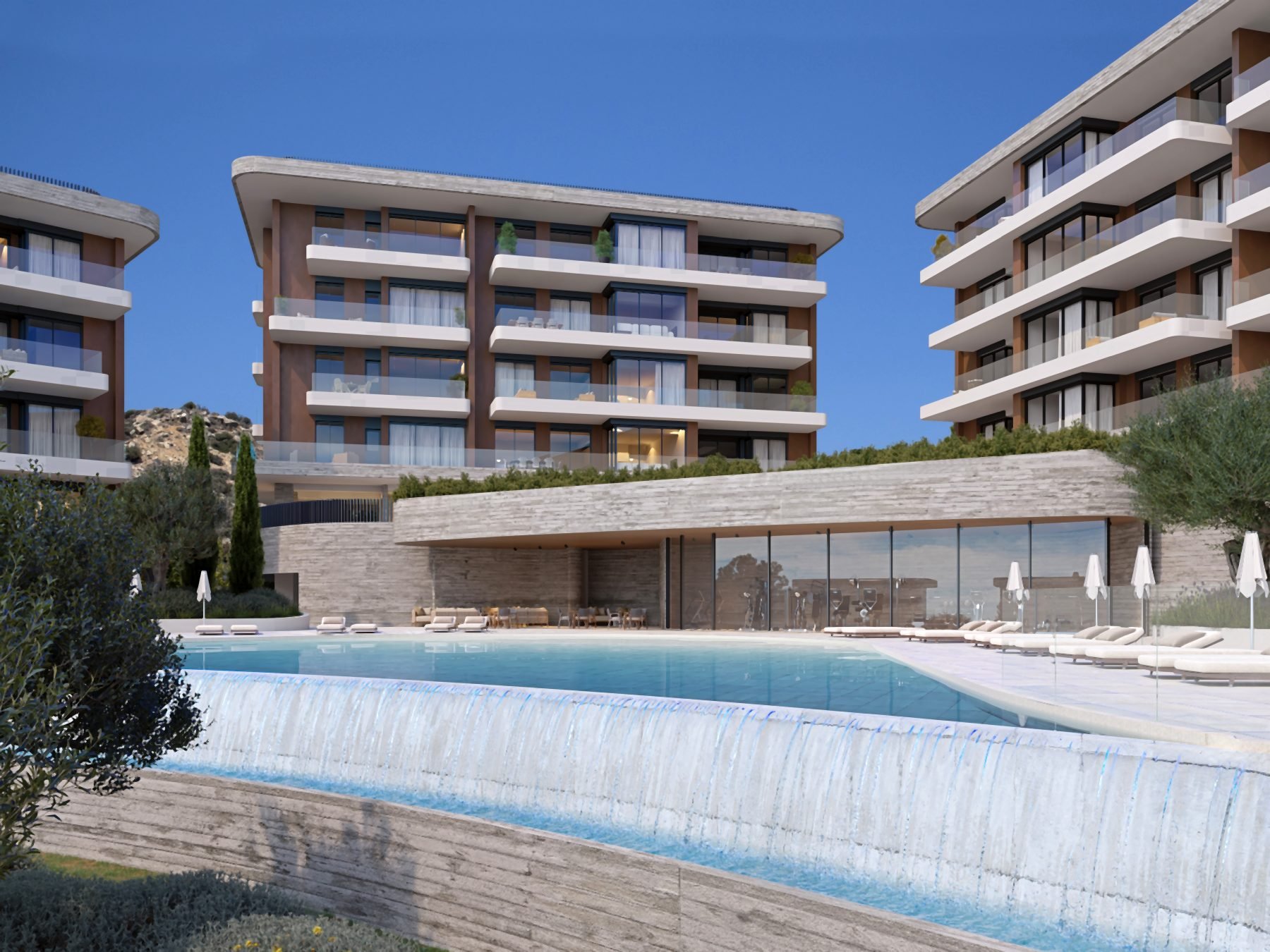  Sea View One Bedroom Residence with Large Veranda in Germasoyeia, Limassol - 物件實景