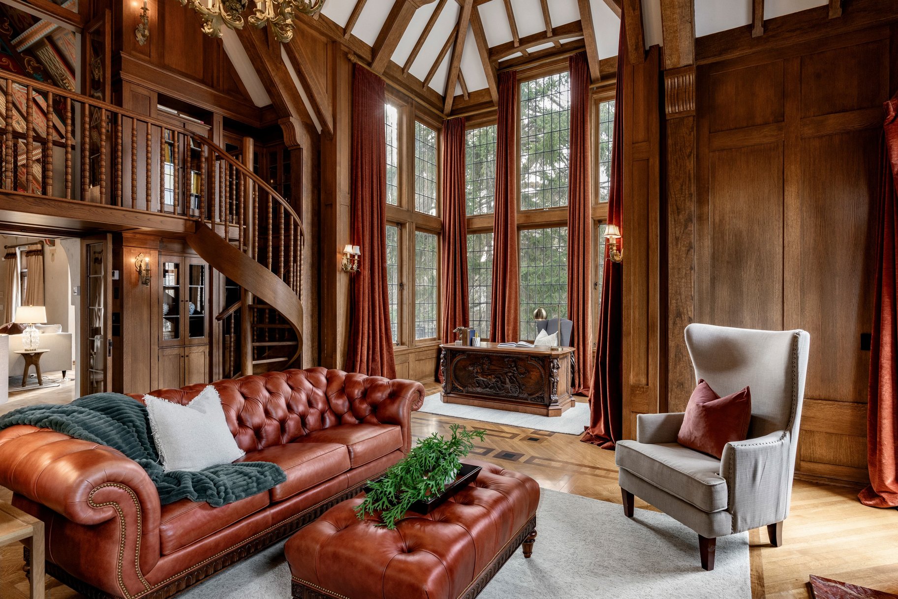  An Exquisite Norman French Manor Nestled in Gilmer Park - 物件實景