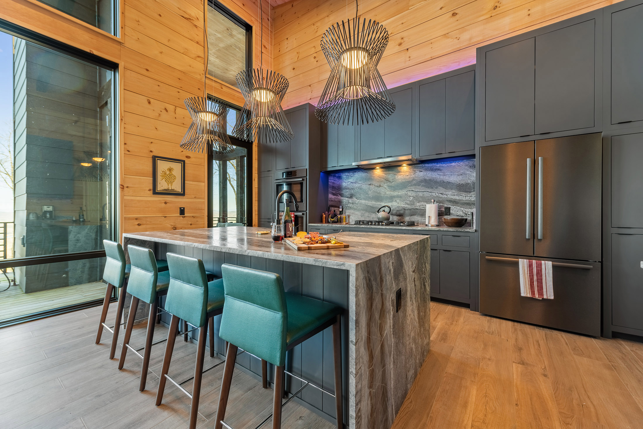  Contemporary Architectural Estate Overlooking Blue Ridge Lake - 物件實景