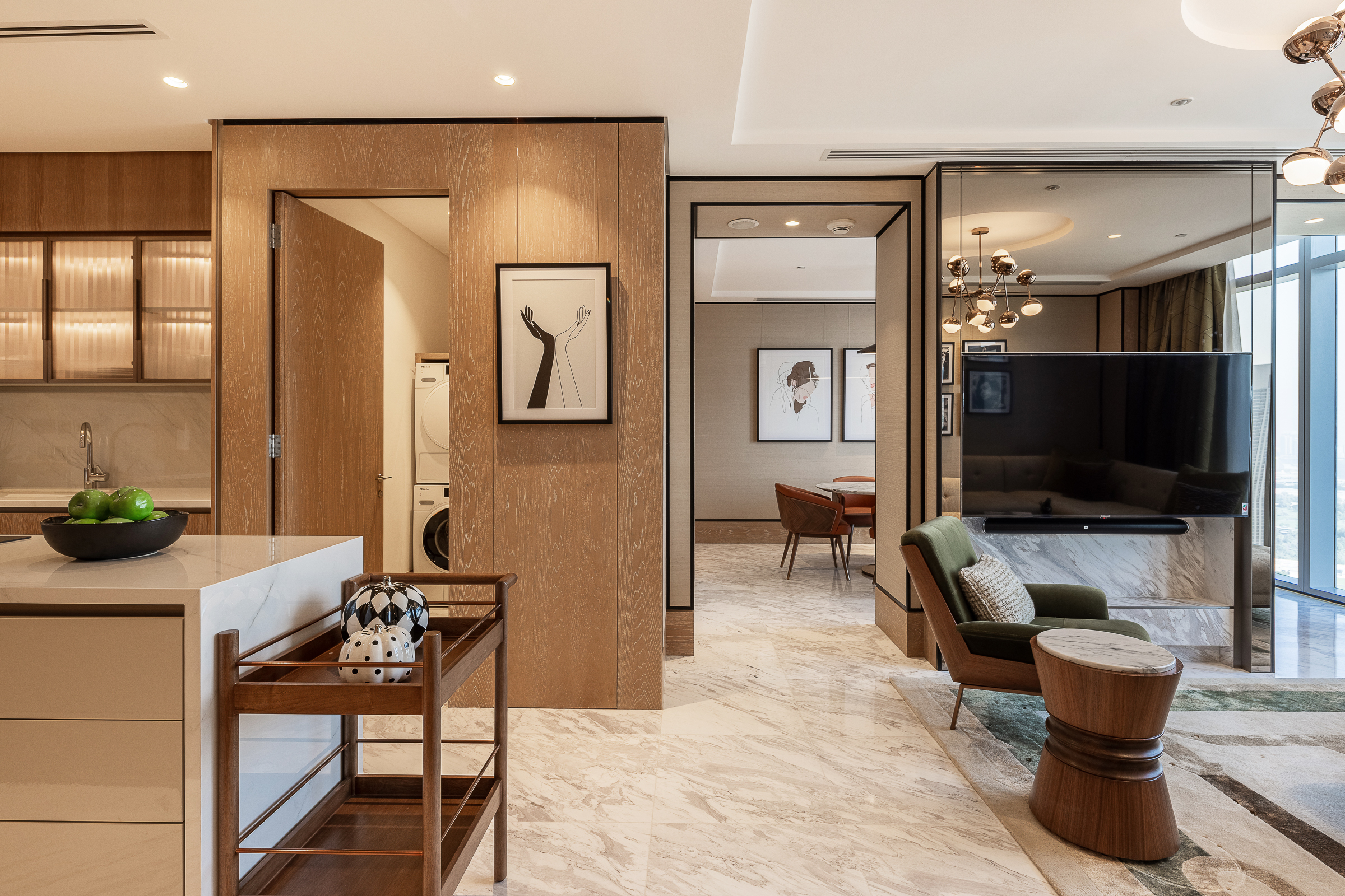  Fully Serviced Branded Residence with Skyline Views - 物件實景