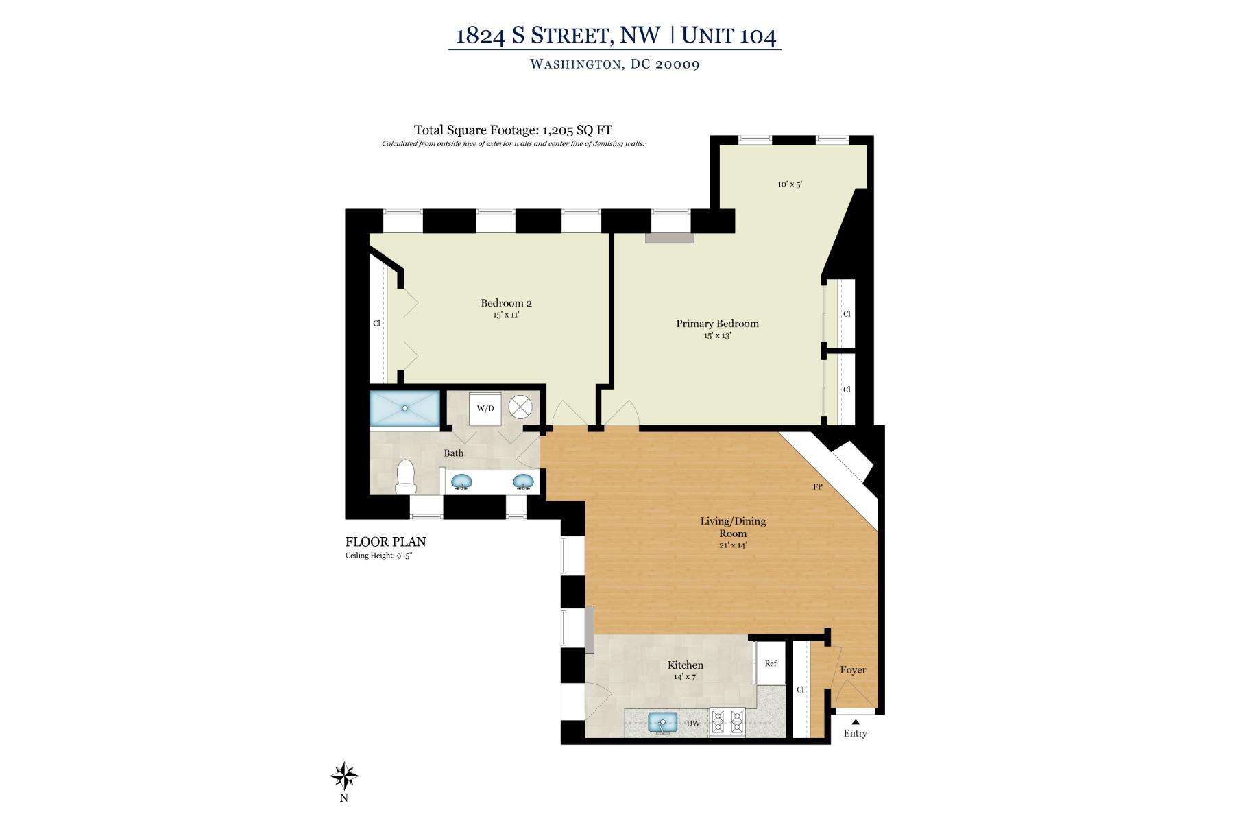  1824 S Street NW, Washington, DC, 20009 - 物件實景