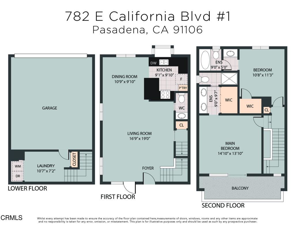 Pasadena, California, 91106, United States, 2 Bedrooms Bedrooms, ,3 BathroomsBathrooms,Residential,For Sale,1934592