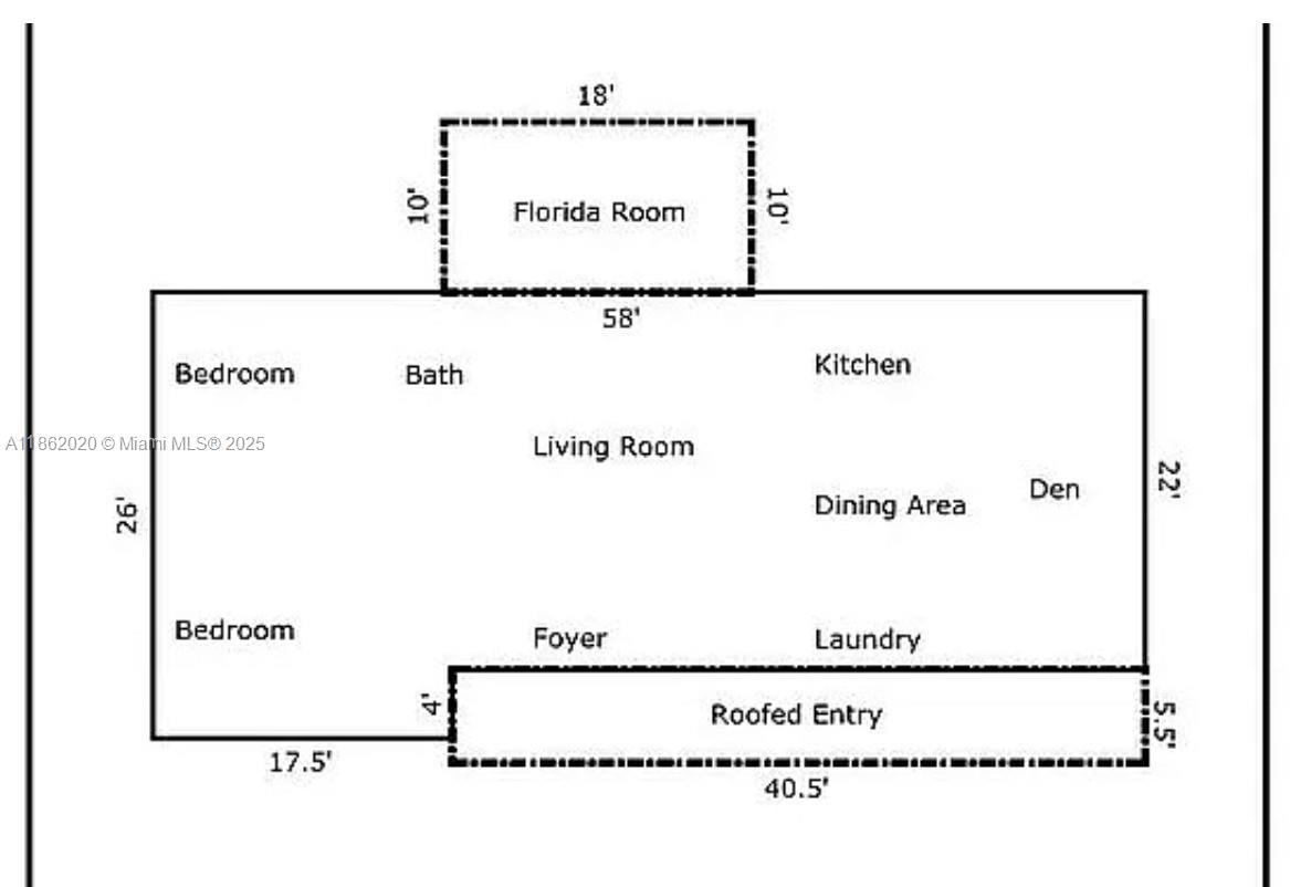 Miami, Florida, 33157, United States, 2 Bedrooms Bedrooms, ,1 BathroomBathrooms,Residential,For Sale,1932105