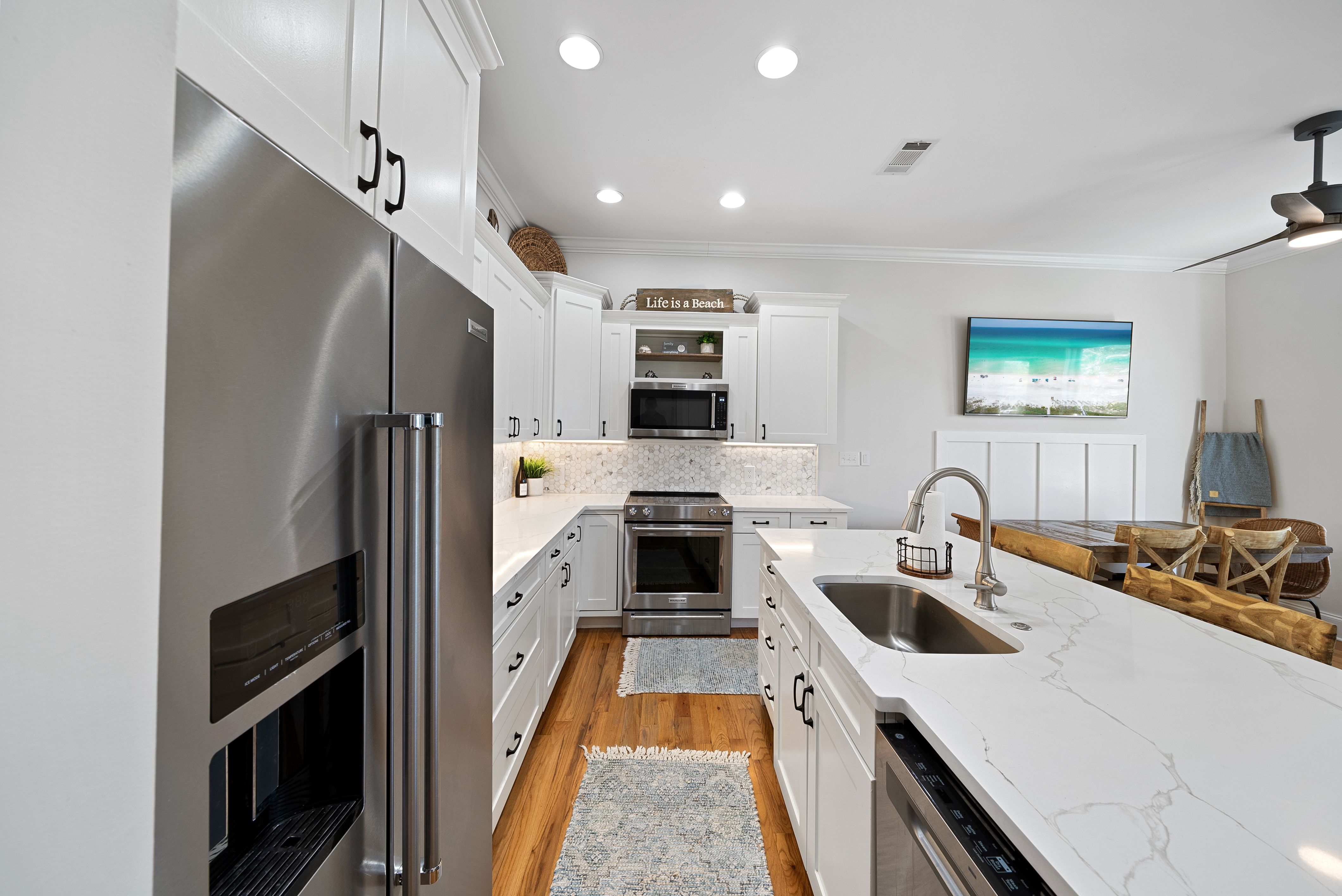  Remodeled End-Unit Townhome With gulf Views And Rooftop Retreat - 物件實景