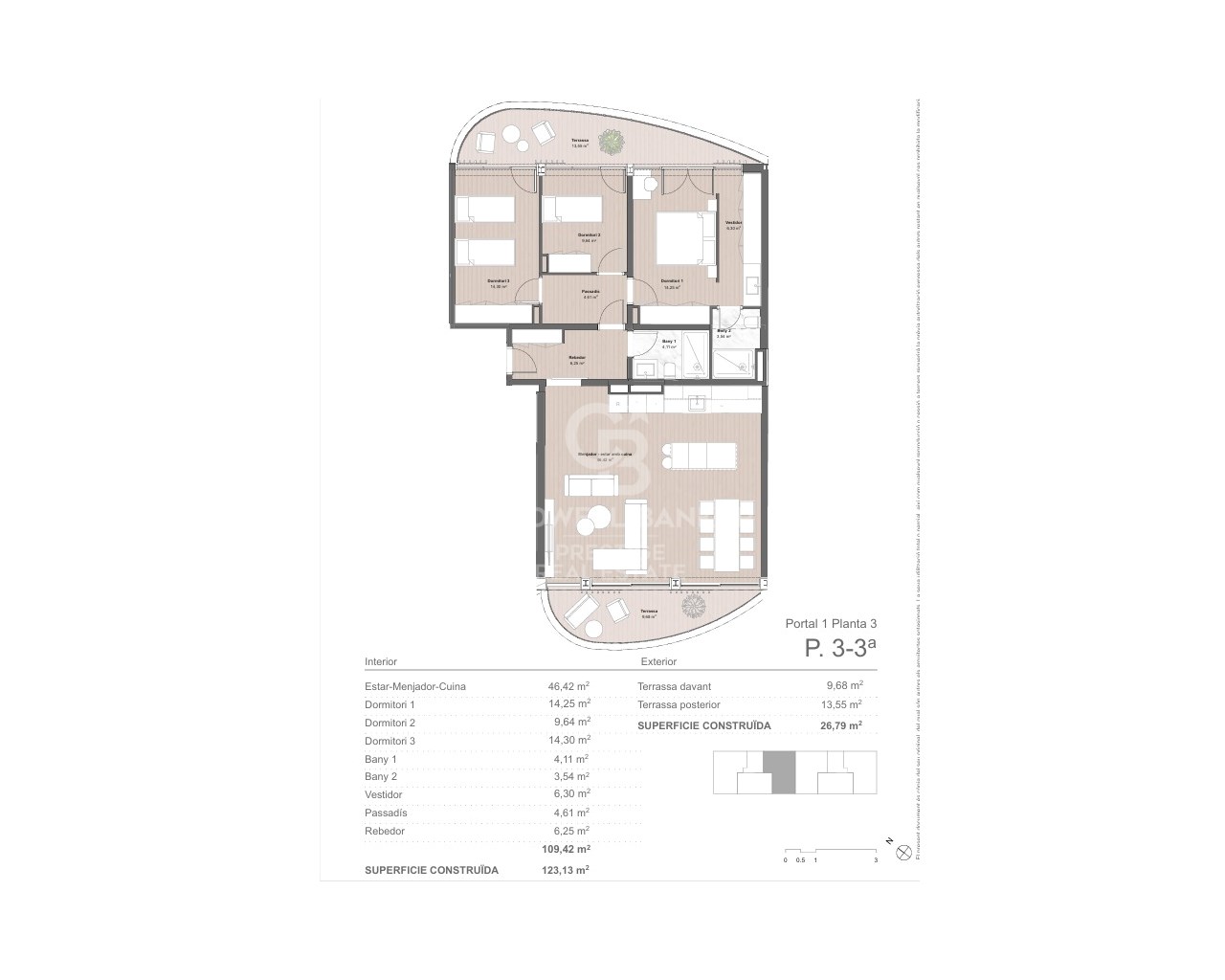 Mataró, Catalonia, ES, 3 Bedrooms Bedrooms, ,2 BathroomsBathrooms,Residential,For Sale,1903284