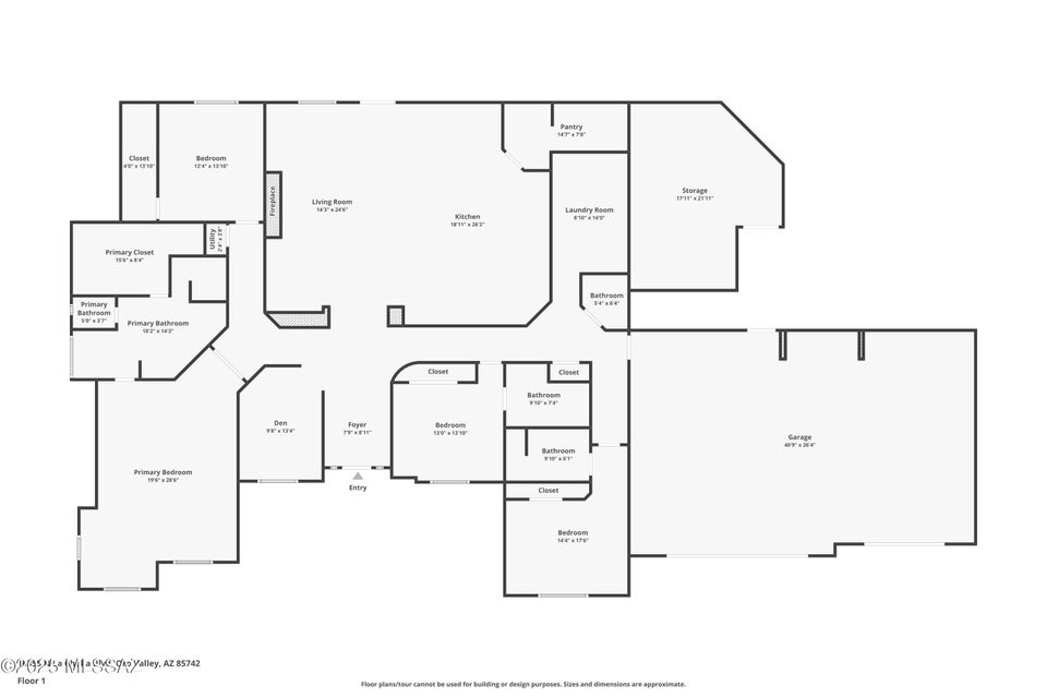 Oro Valley, Arizona, 85742, United States, 4 Bedrooms Bedrooms, ,4 BathroomsBathrooms,Residential,For Sale,1978963