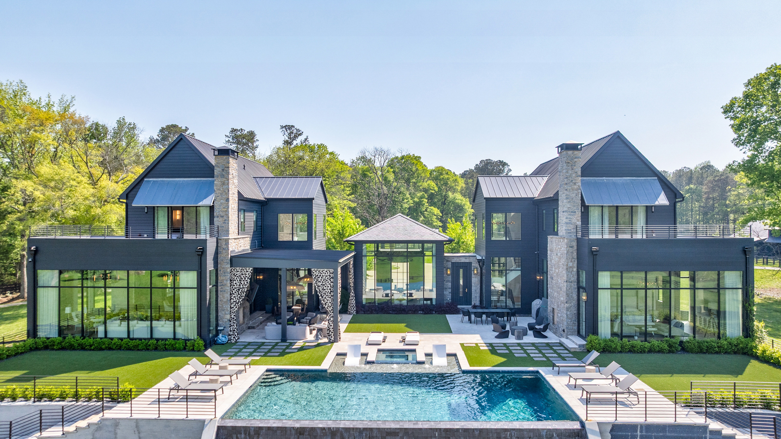 Stunning Milton Estate with Barn and Greenhouse on 50+/- Private Acres