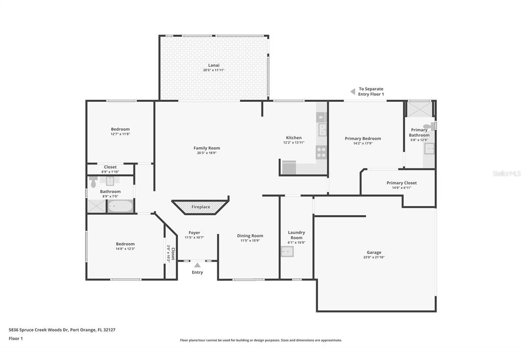 Port Orange, Florida, 32127, United States, 5 Bedrooms Bedrooms, ,4 BathroomsBathrooms,Residential,For Sale,1857697