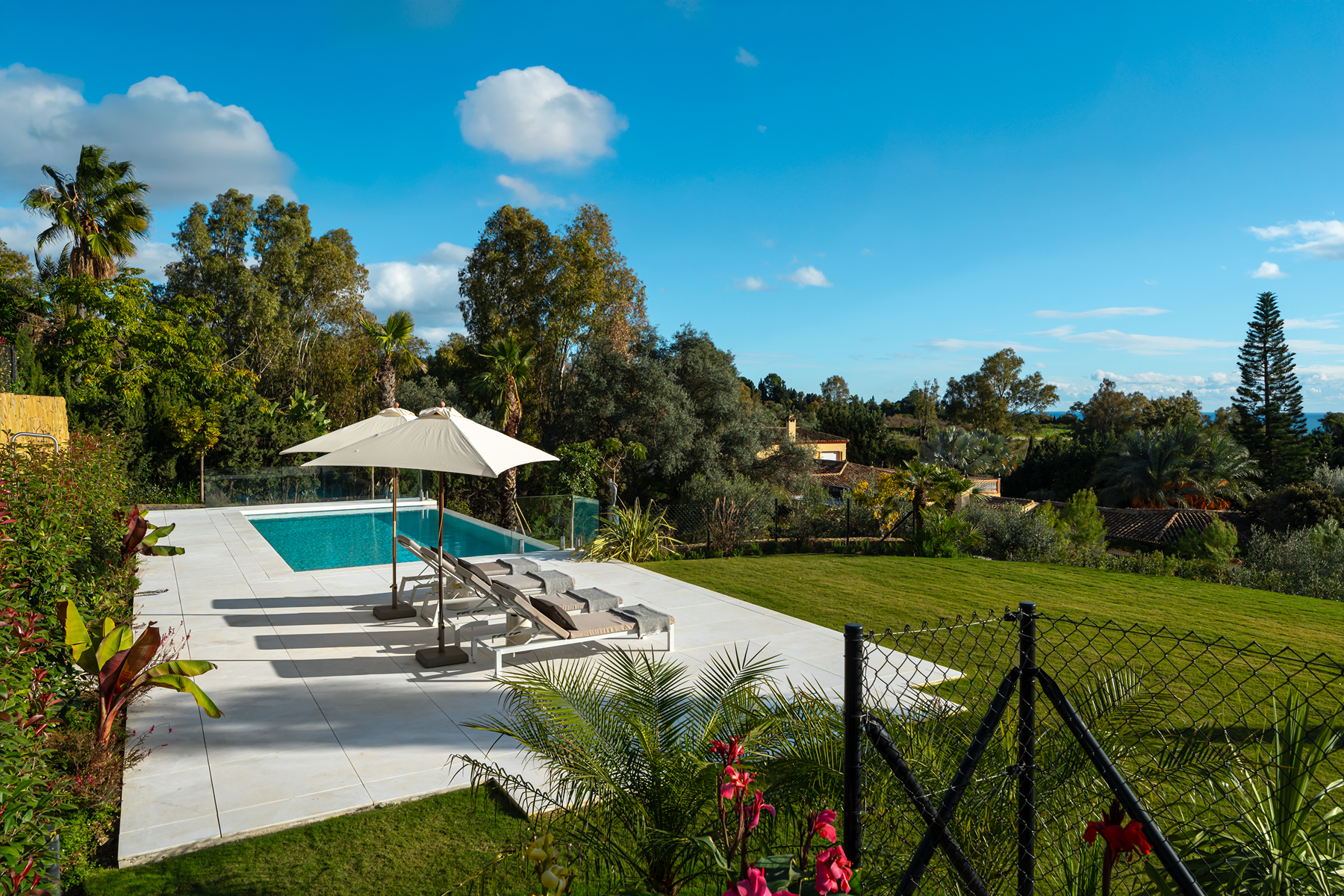  Contemporary designer villa with sea views in Marbella