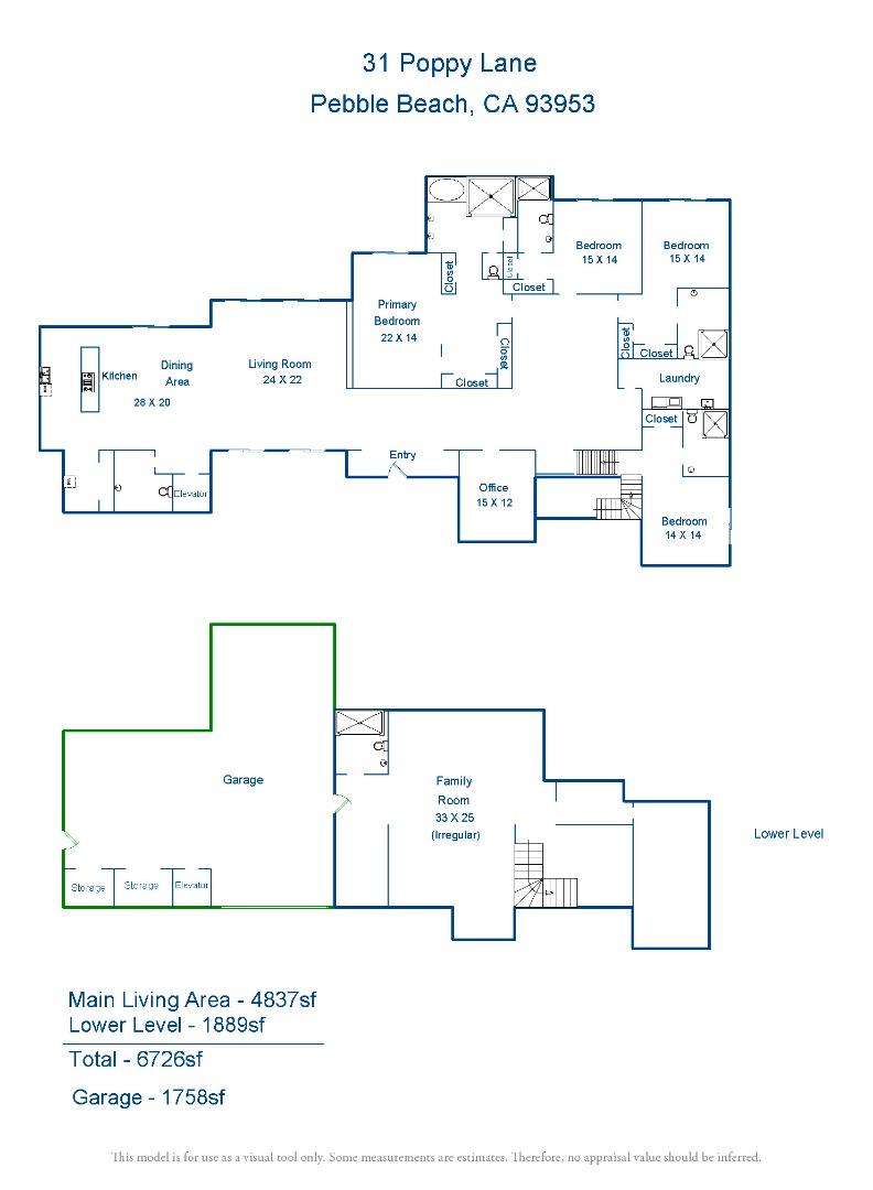 Pebble Beach, California, 93953, United States, 4 Bedrooms Bedrooms, ,6 BathroomsBathrooms,Residential,For Sale,1913499