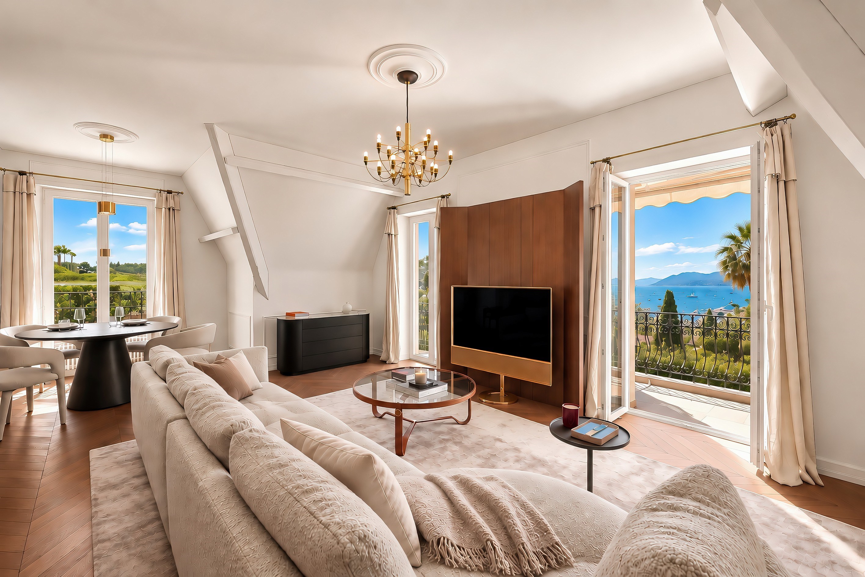  CO EXCLUSIVE CANNES CALIFORNIE Elegant 2 Bedroom Apartment  in a Belle Epoque B… - 物件實景