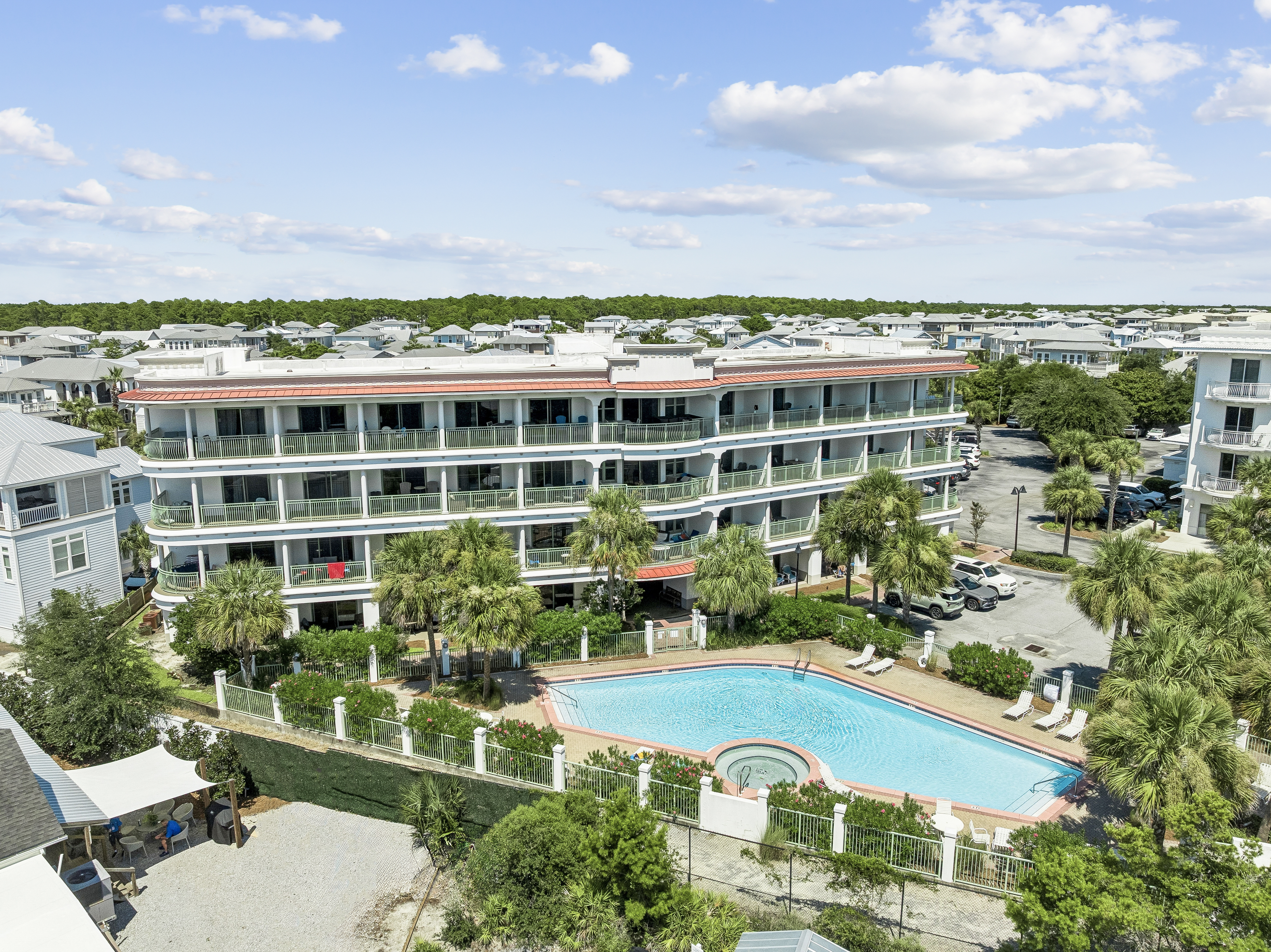  Ground-Floor Poolside 30A Studio with Private Patio & Private Beach Access - 物件實景