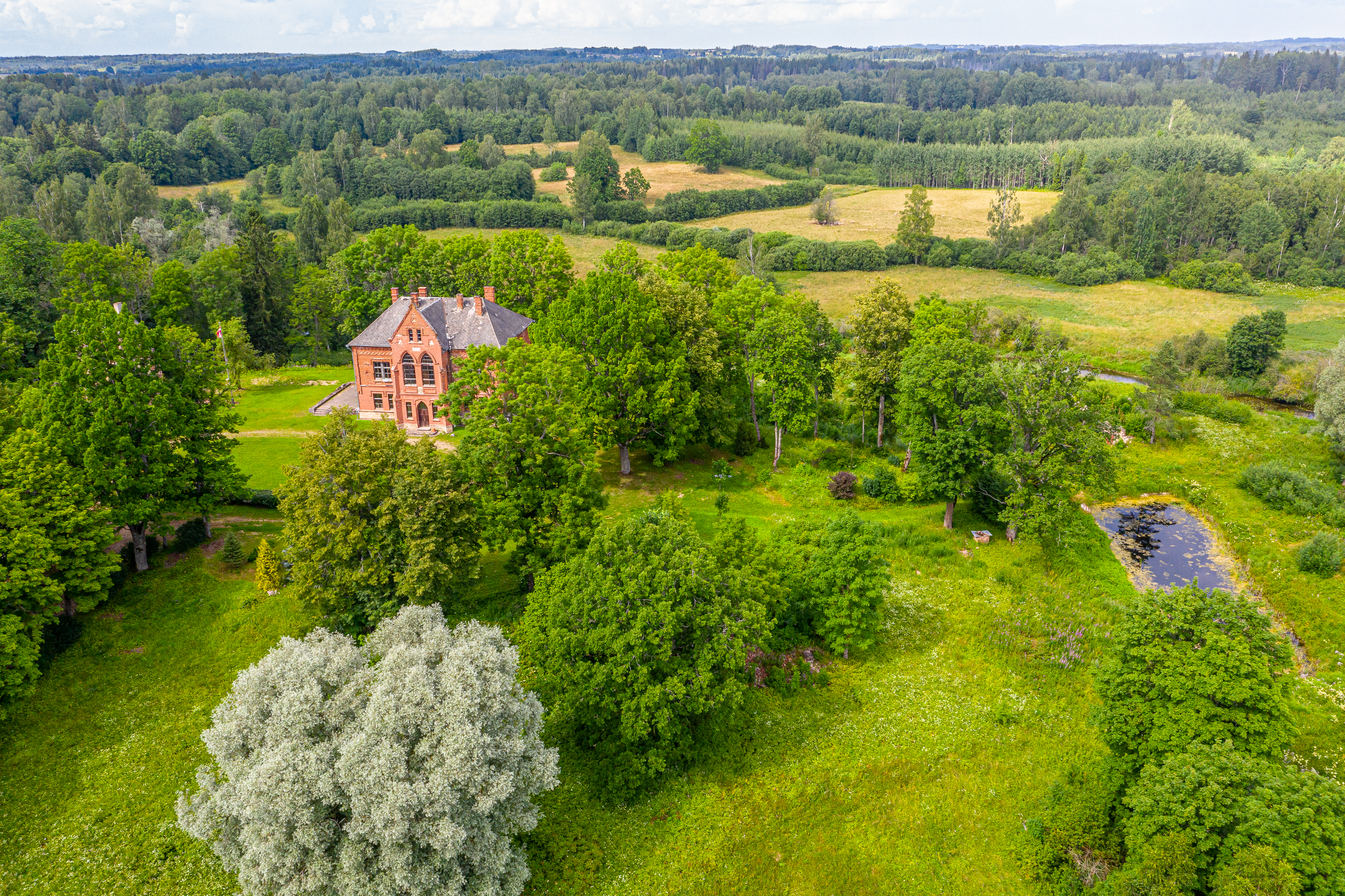  Manor house in Vecpiebalga region - 物件實景