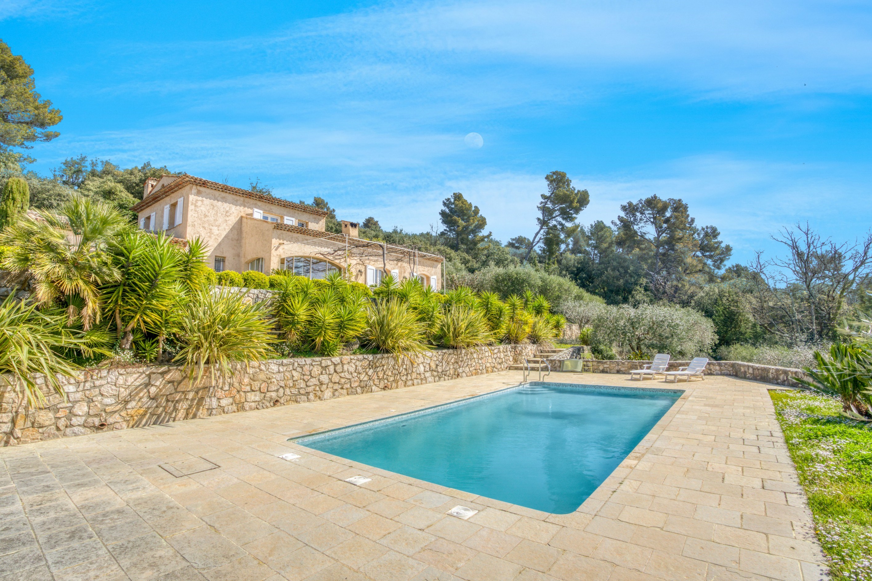  Stunning Provençal villa with clear view, glimpse of the sea, heated pool, in C… - 物件實景