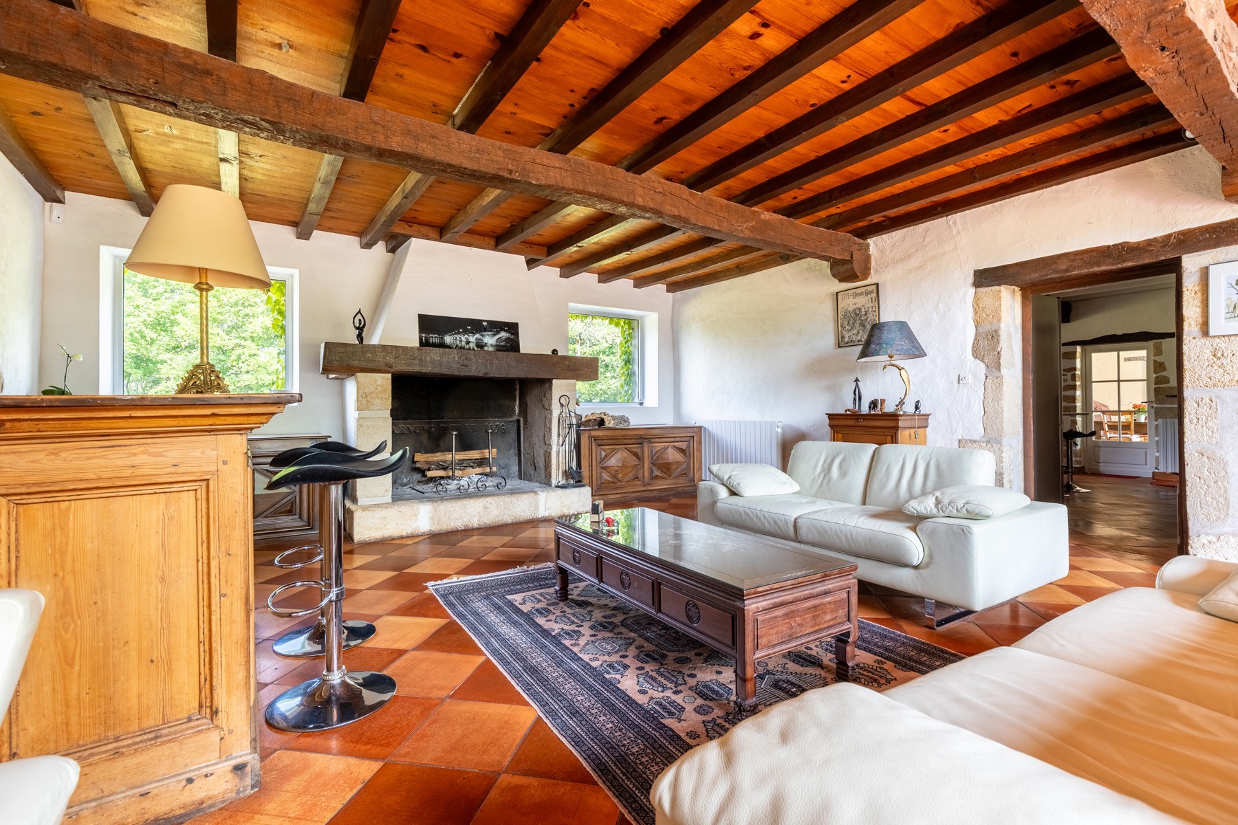  BORDEAUX - 50 MN - RESTORED FARMHOUSE - 14HA - SWIMMING POOL - 物件實景