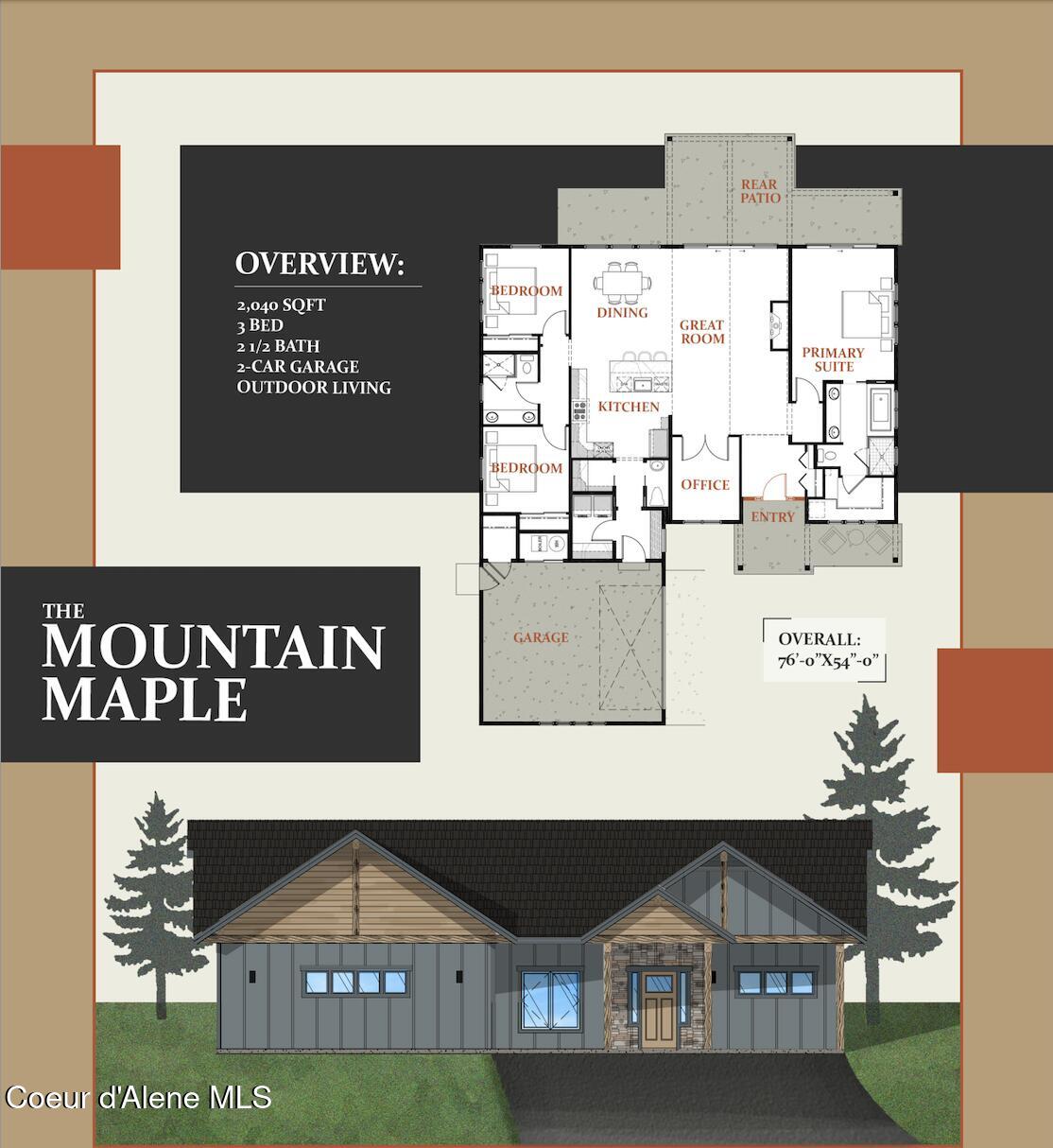 Hayden, Idaho, 83835, United States, 3 Bedrooms Bedrooms, ,2 BathroomsBathrooms,Residential,For Sale,1937256