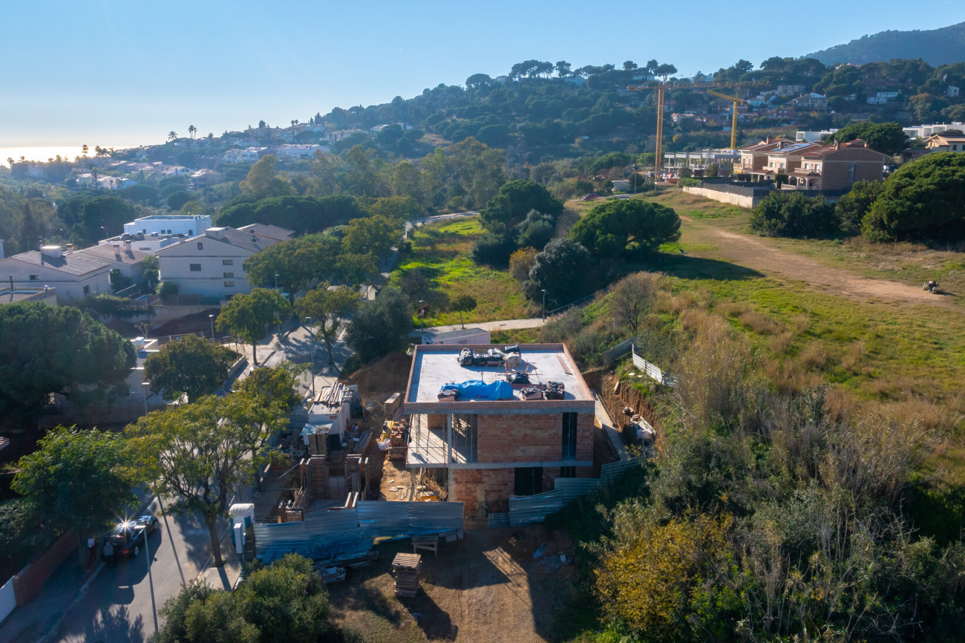  Ecological design house under construction in Vilassar - Costa Barcelona - 物件實景
