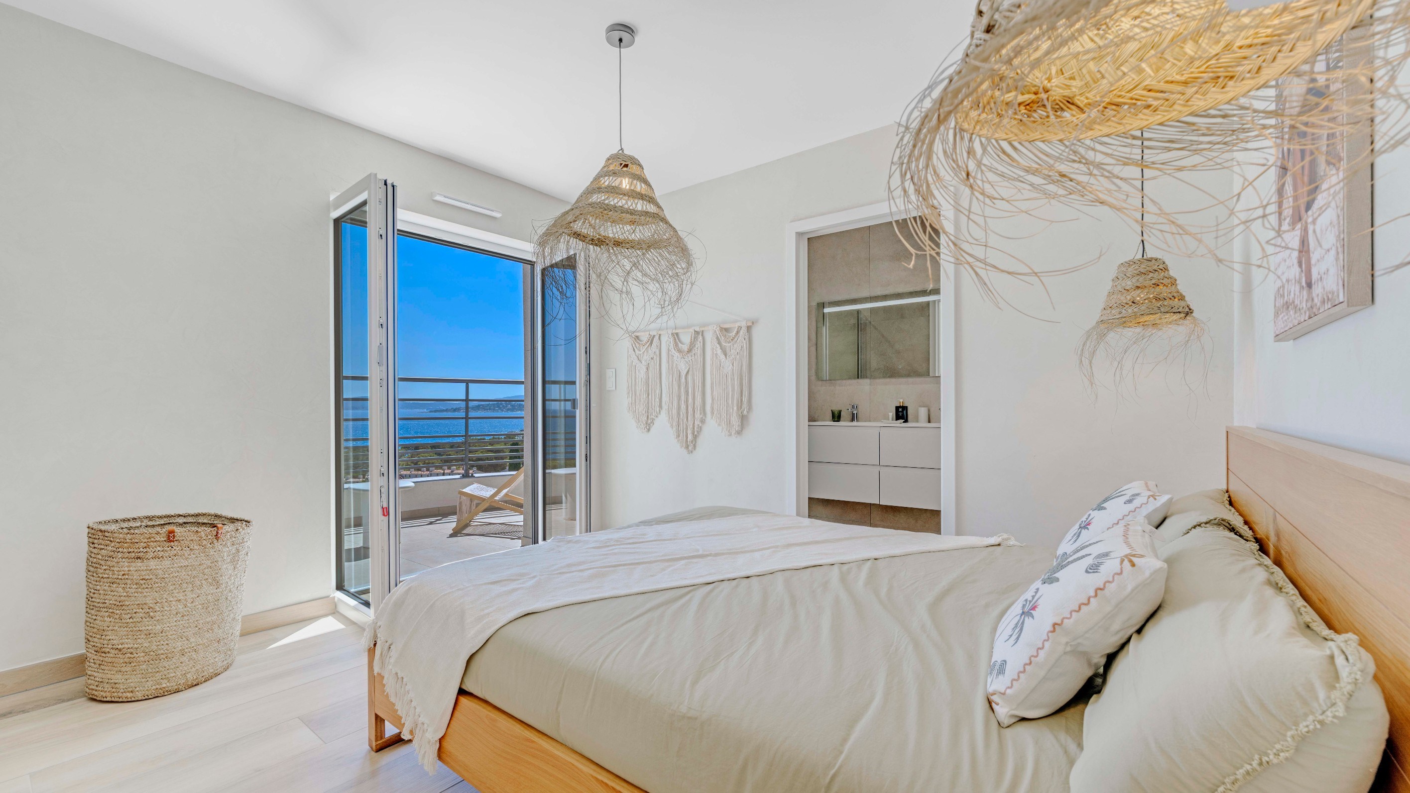  Luxury sea view villa in Les Issambres with heated pool view on Saint-Tropez - 物件實景