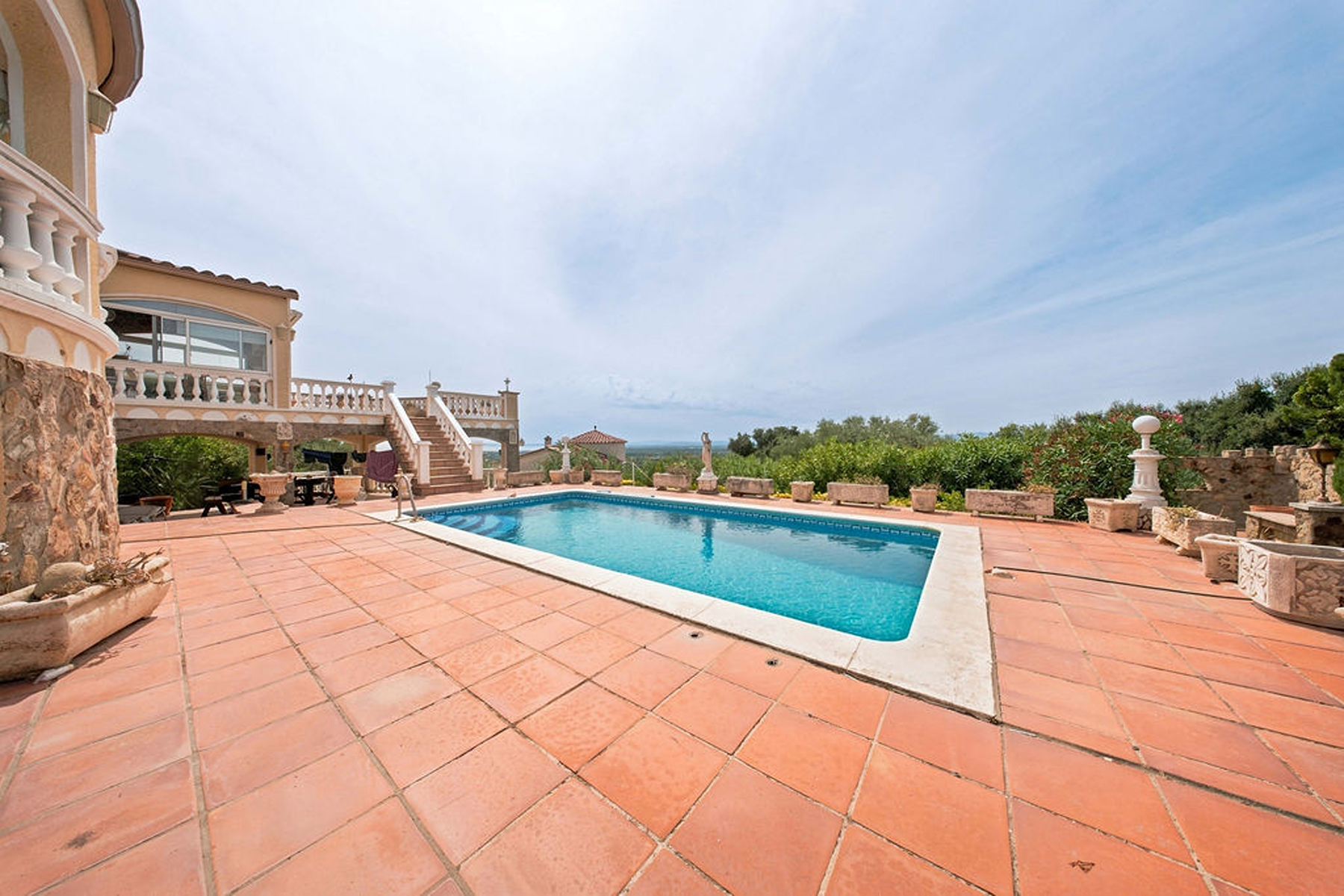  Villa with pool and views of the sea and mountains in Palau-Saverdera - 物件實景