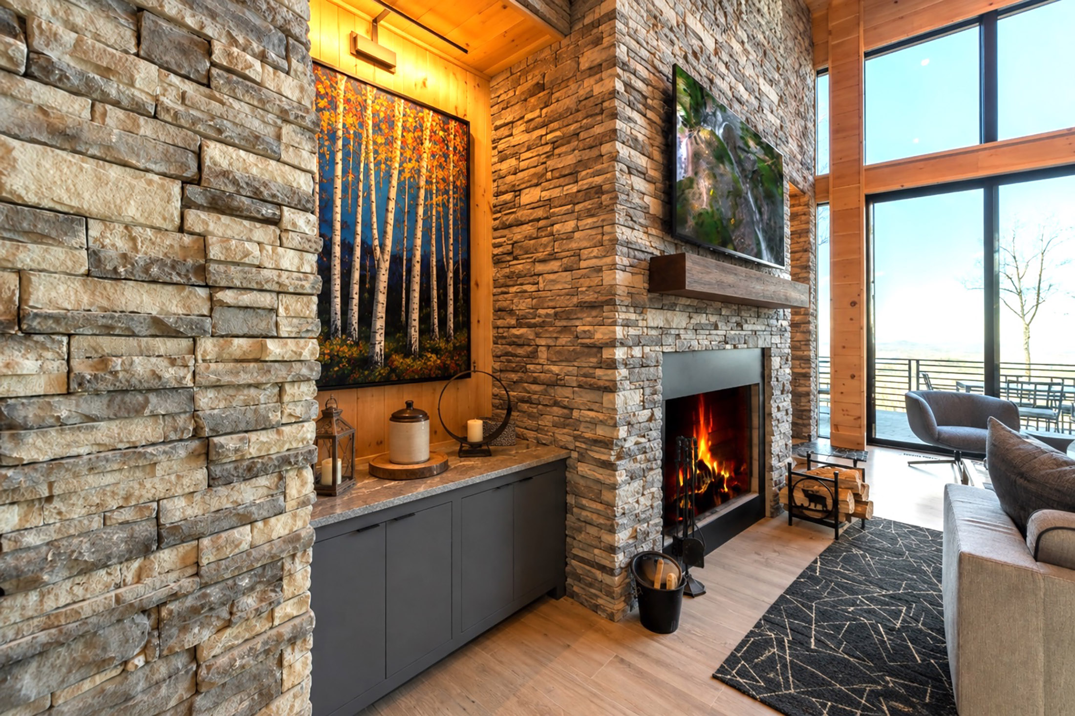  Contemporary Architectural Estate Overlooking Blue Ridge Lake - 物件實景