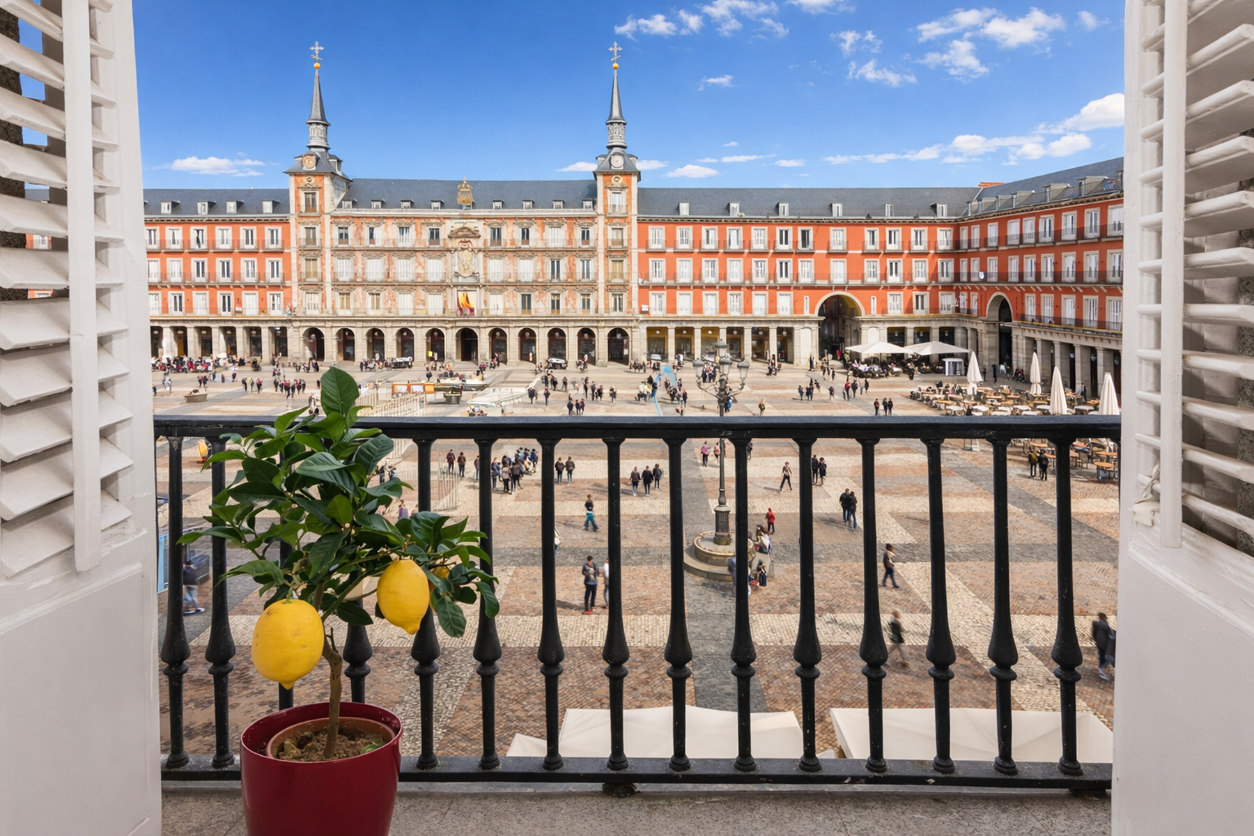  Exclusive home with direct views of Plaza Mayor in Madrid - 物件實景