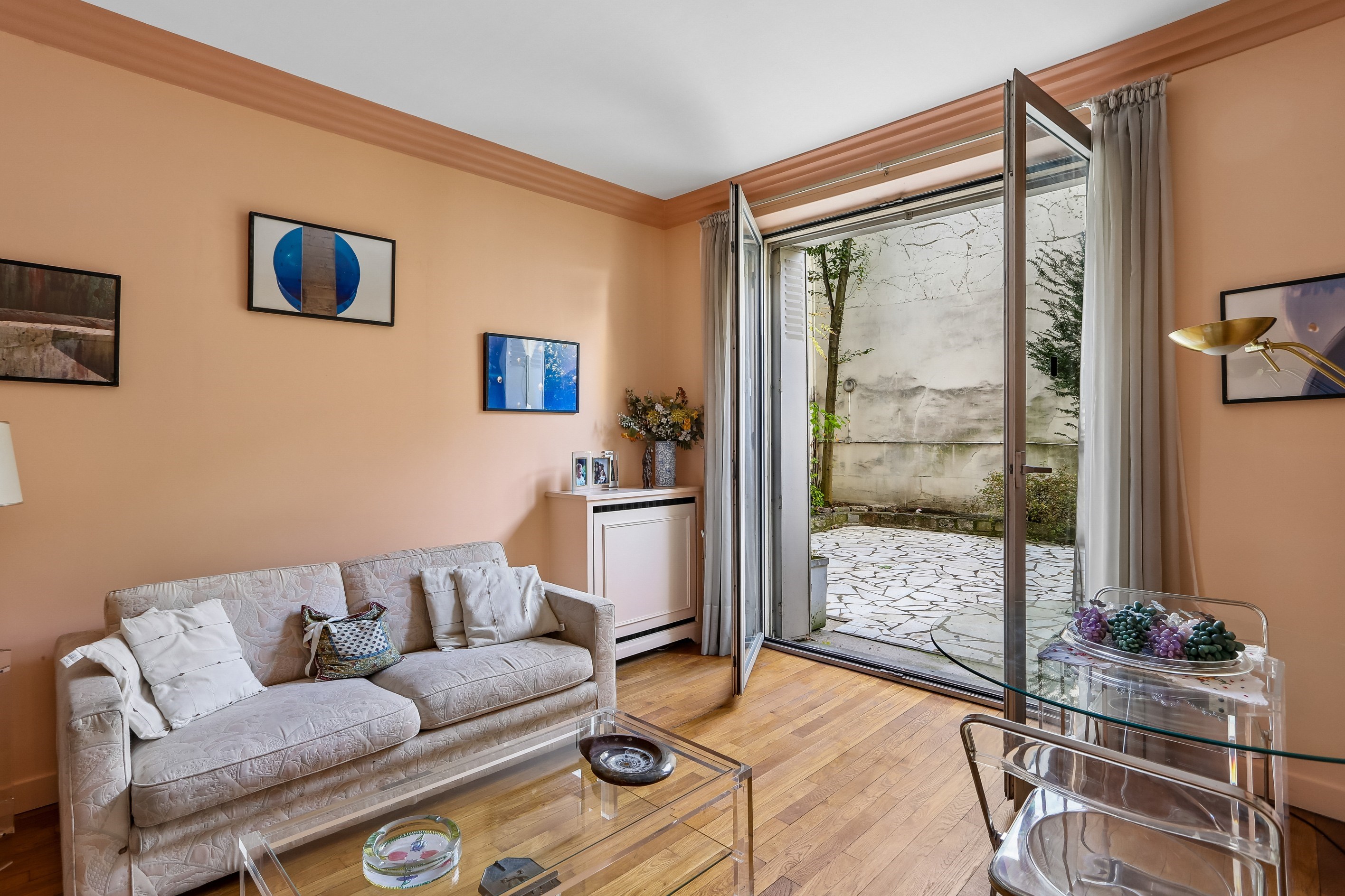  Auteuil / Avenue de Versailles. Apartment with a garden. - 物件實景