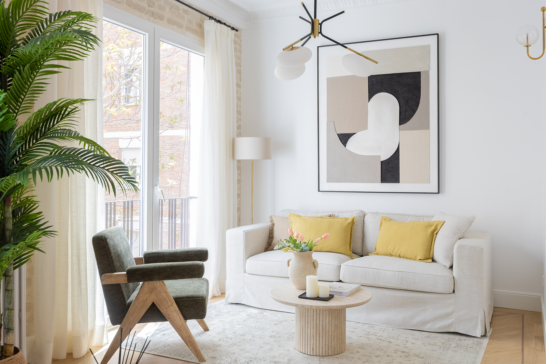  Quiet and bright flat in classic building in Recoletos, Madrid - 物件實景