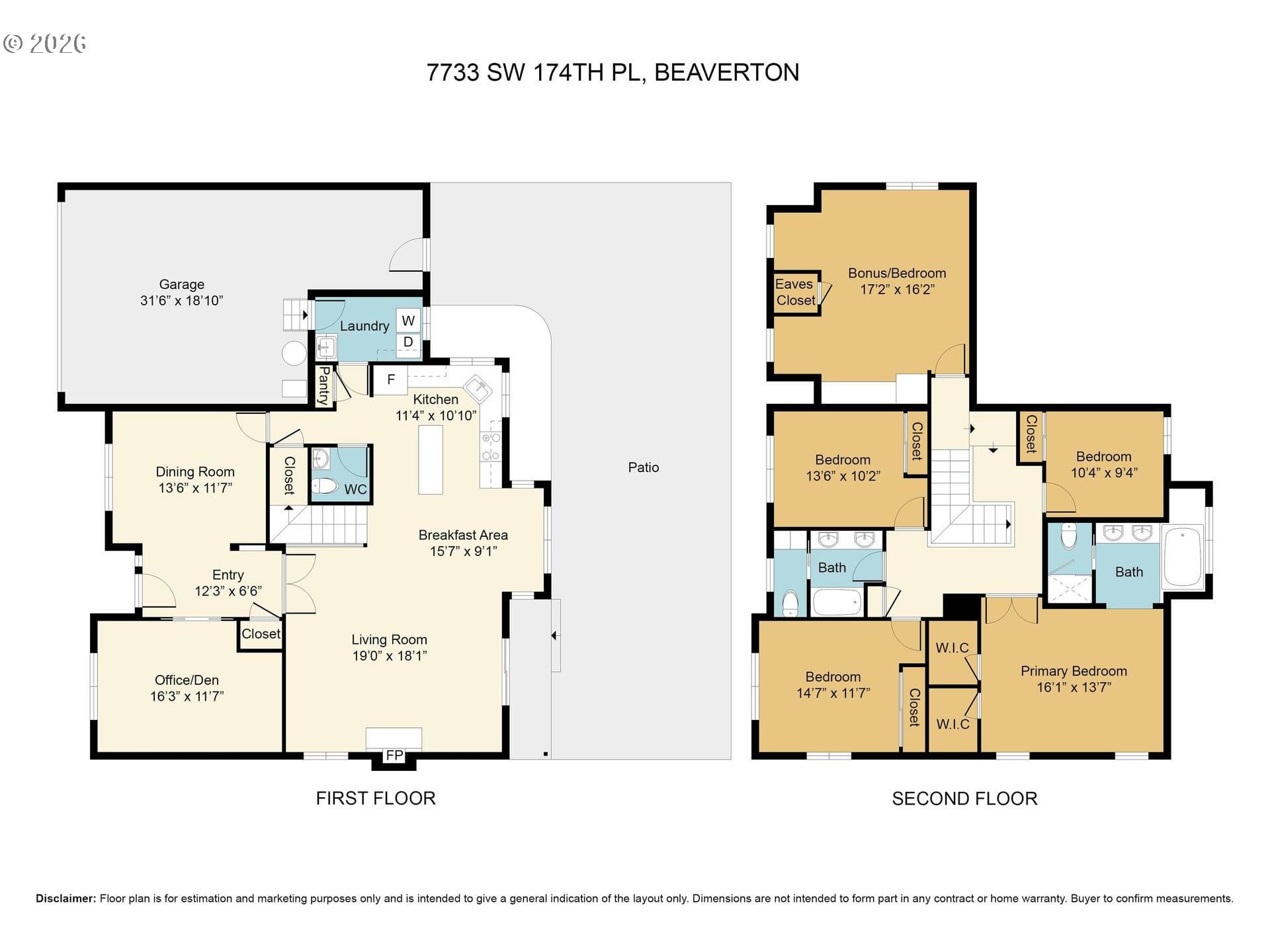  7733 SW 174TH PL Beaverton, OR 97007 - 物件實景