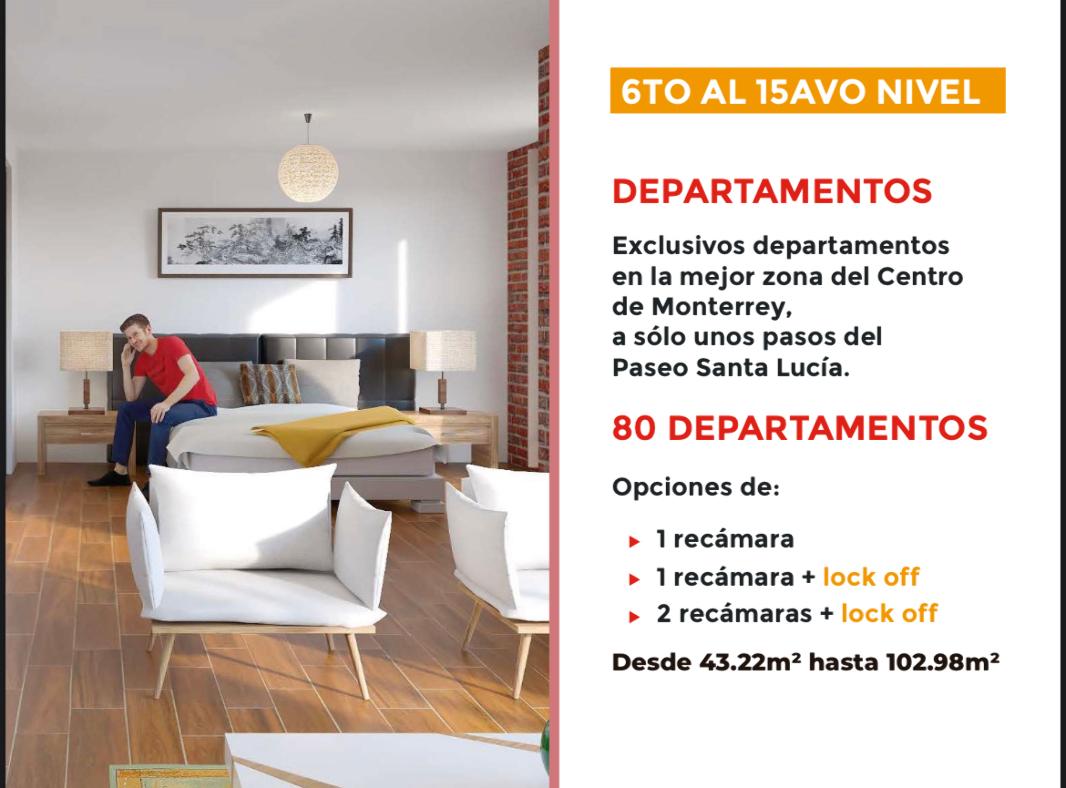 Ignacio Allende, Monterrey, Nuevo León, 64000, Mexico, 1 Bedroom Bedrooms, ,1 BathroomBathrooms,Residential,For Sale,Ignacio Allende,1442898