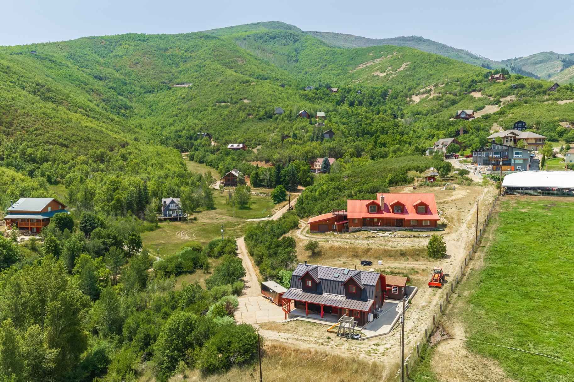  Immaculate Cabin in Midway with Incredible Valley Views - 物件實景