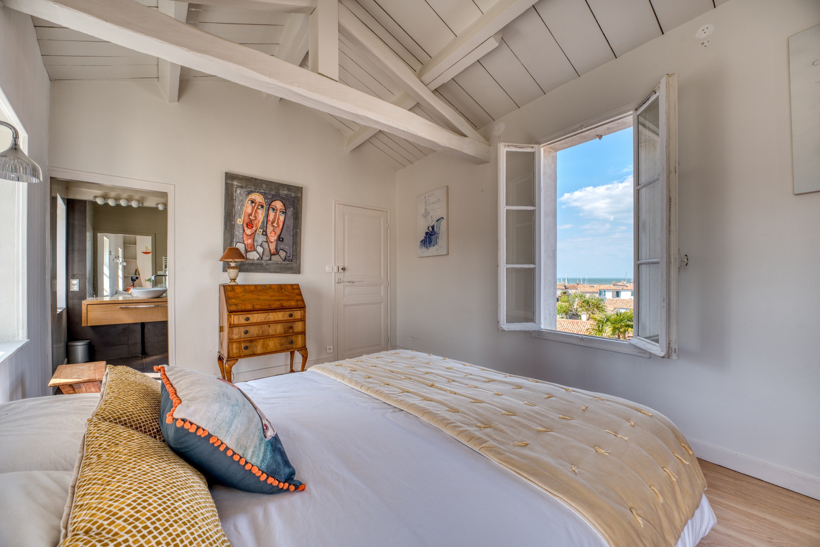  Île de Ré - Saint Martin de Ré - Unique duplex with city and ocean view - 物件實景