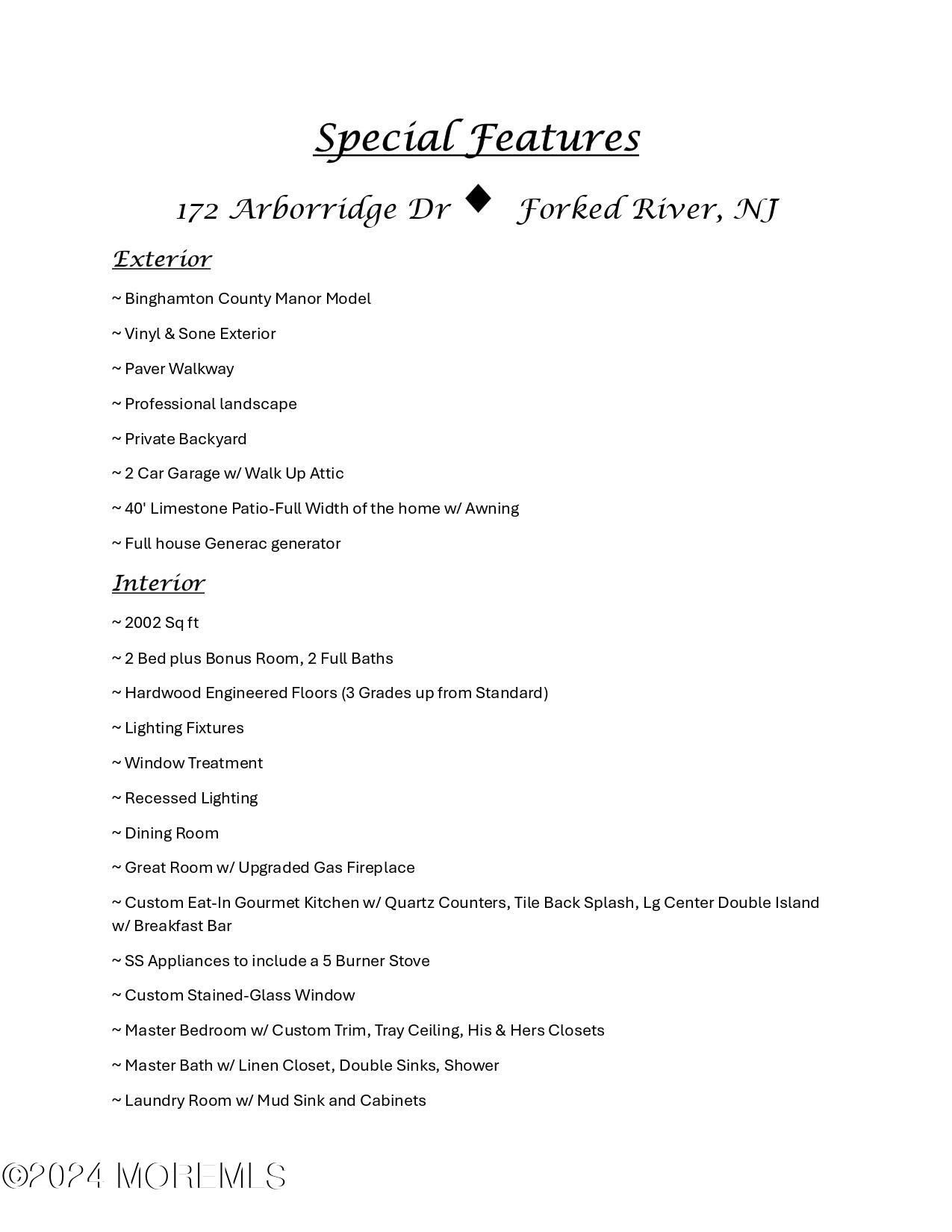 Forked River, New Jersey, 08731, United States, 2 Bedrooms Bedrooms, ,2 BathroomsBathrooms,Residential,For Sale,1921741