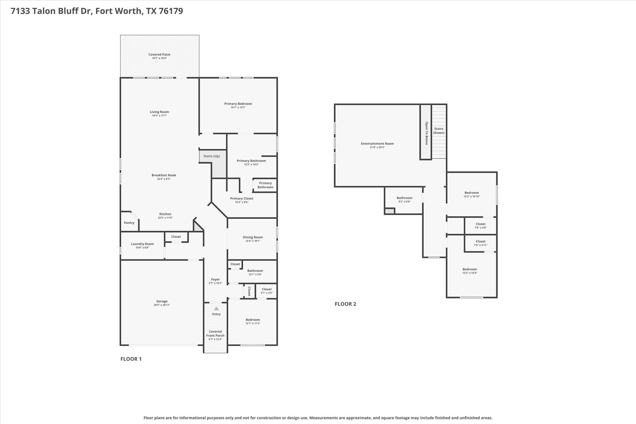  7133 Talon Bluff Drive, Fort Worth, TX, 76179 - 物件實景