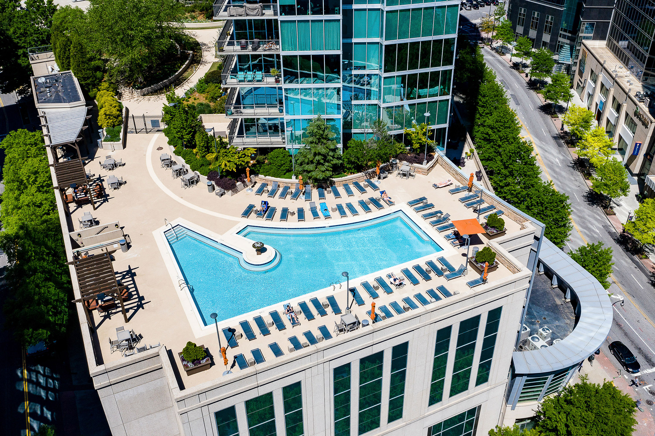  Stunning Southwest Views from Corner Residence at 1010 Midtown - 物件實景